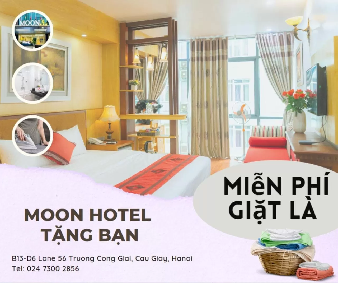 Property building in Moon Hotel Cau Giay
