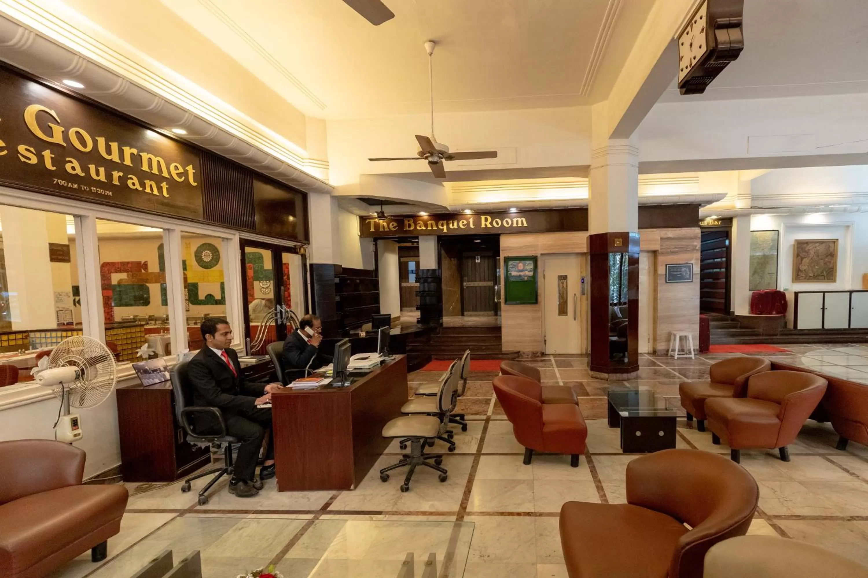Lobby or reception in West End Hotel Opp Bombay Hospital