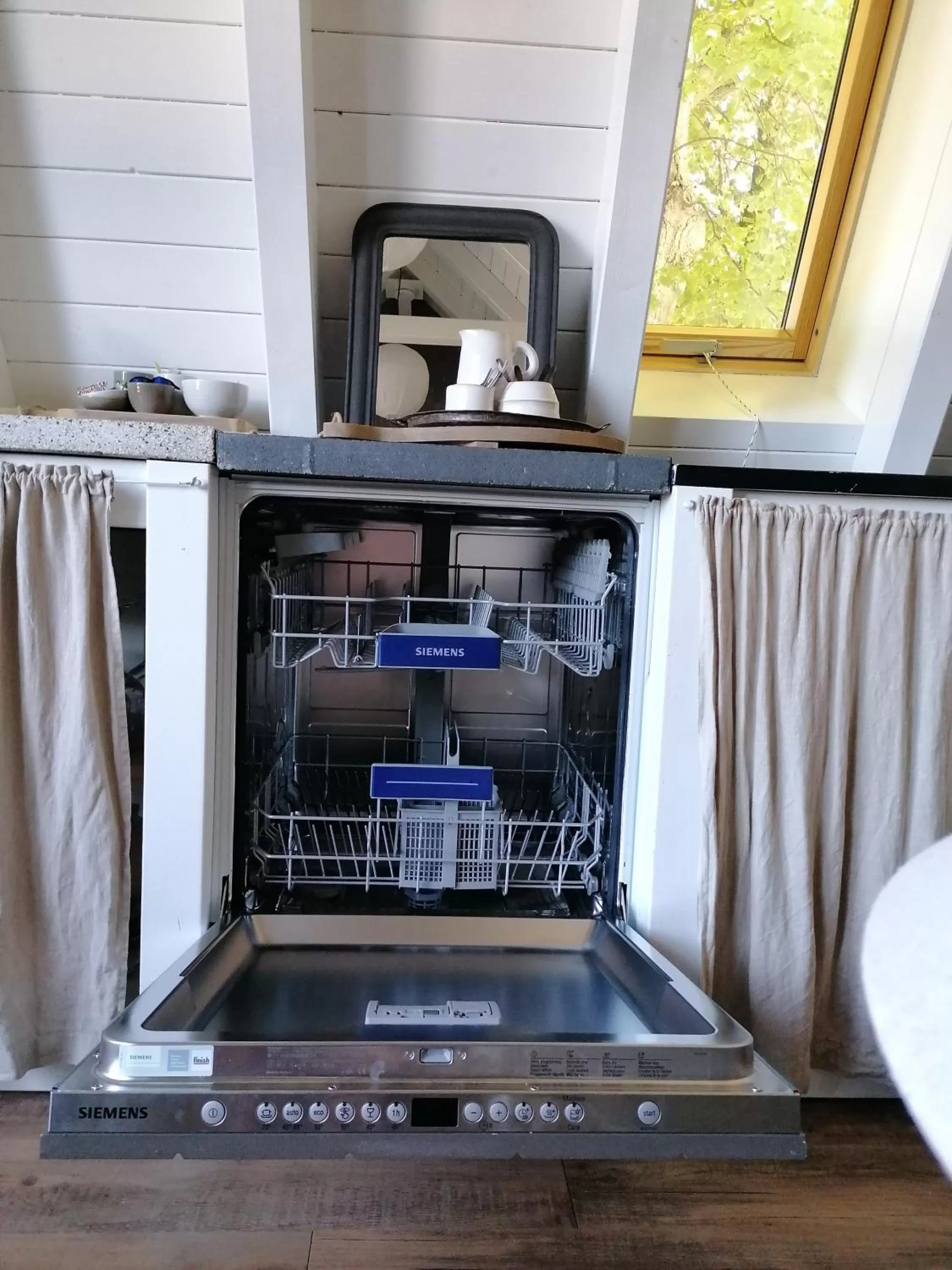 Kitchen or kitchenette in Appartement De Koesfabriek centrum Dokkum
