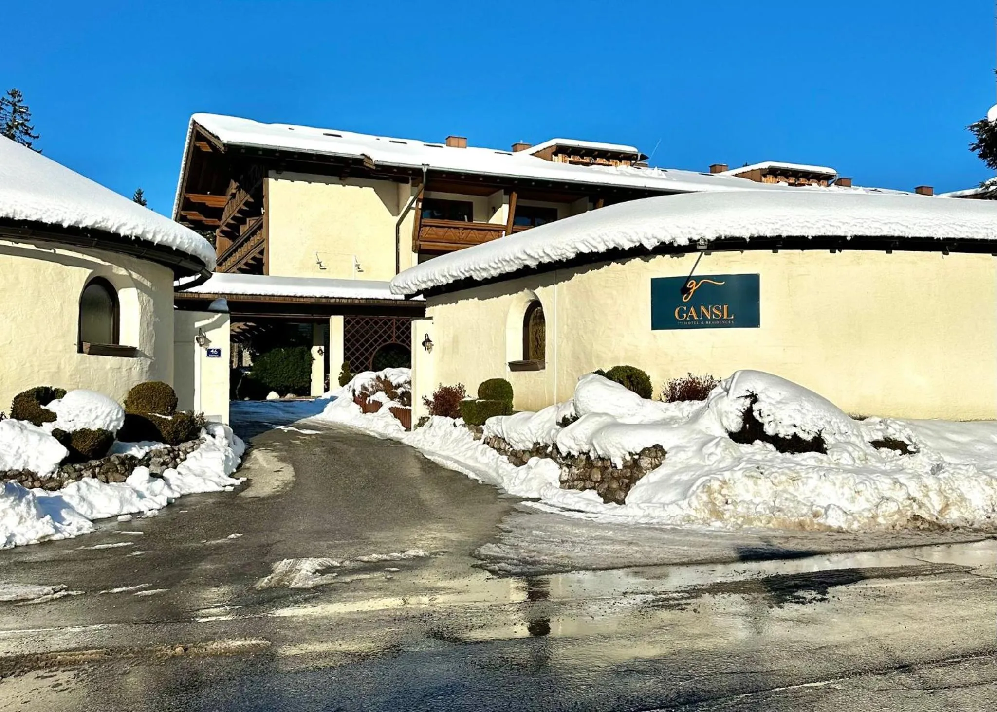 Property building, Winter in Ramada Residences by Wyndham Saalfelden