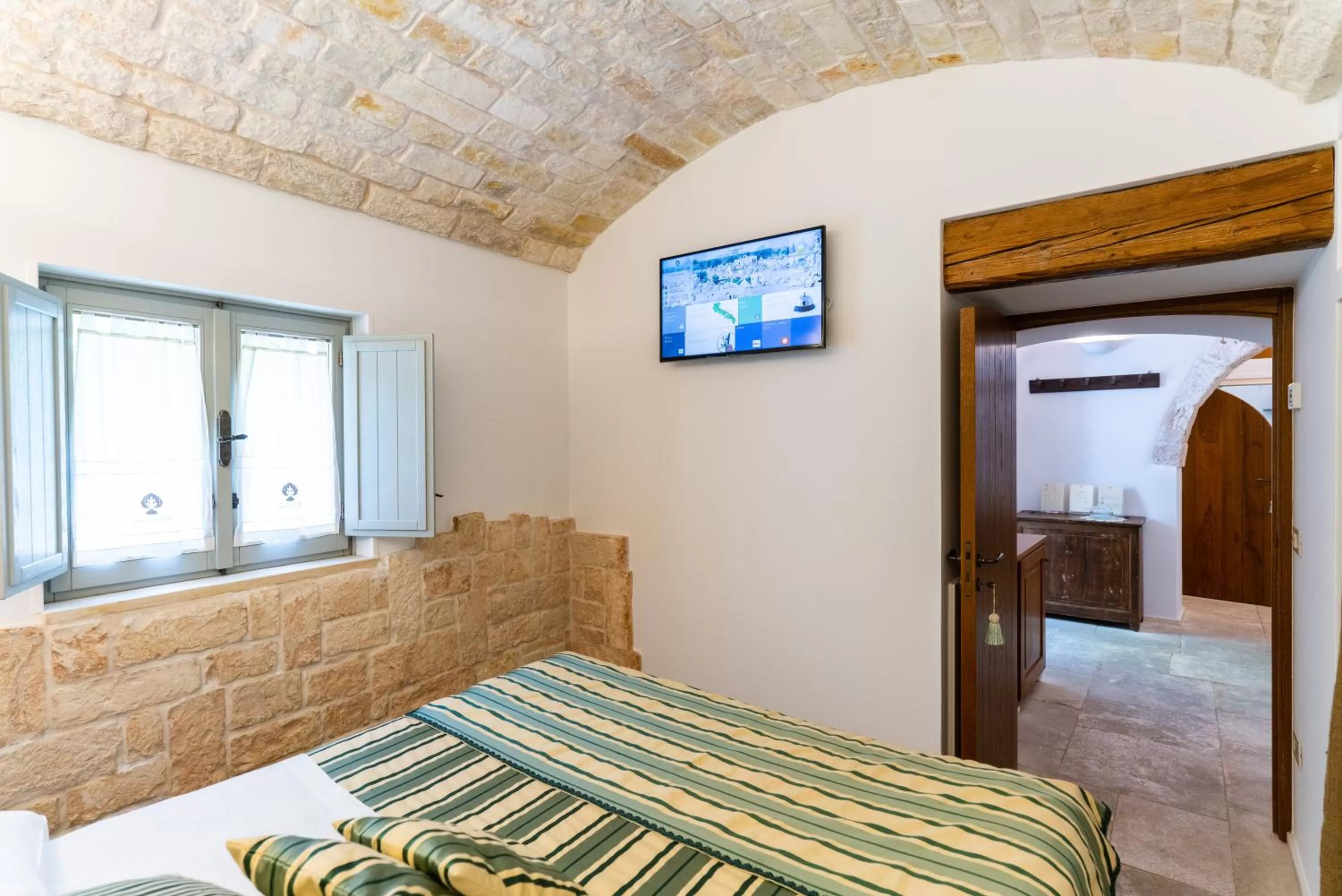 Bedroom, Bed in Palazzo Scotto