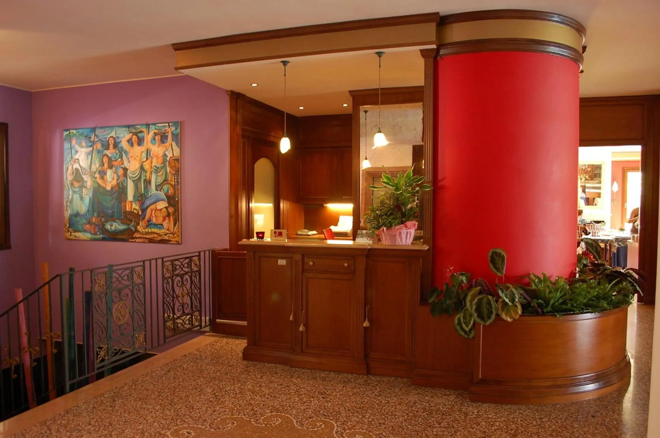 Lobby or reception in Villa Madrina Lovely and Dynamic Hotel