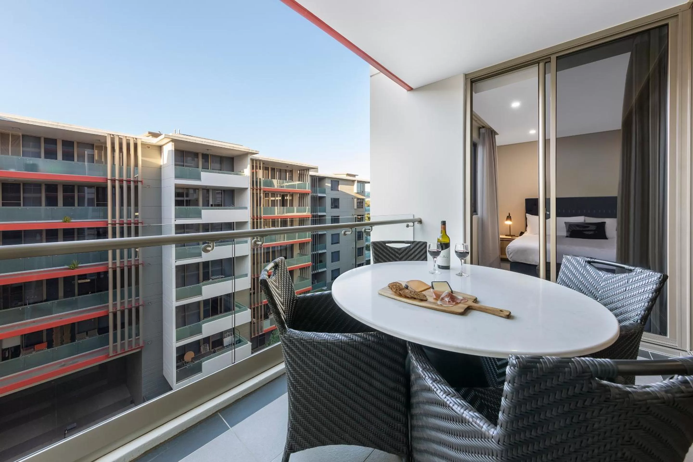 Balcony/Terrace in Meriton Suites North Ryde
