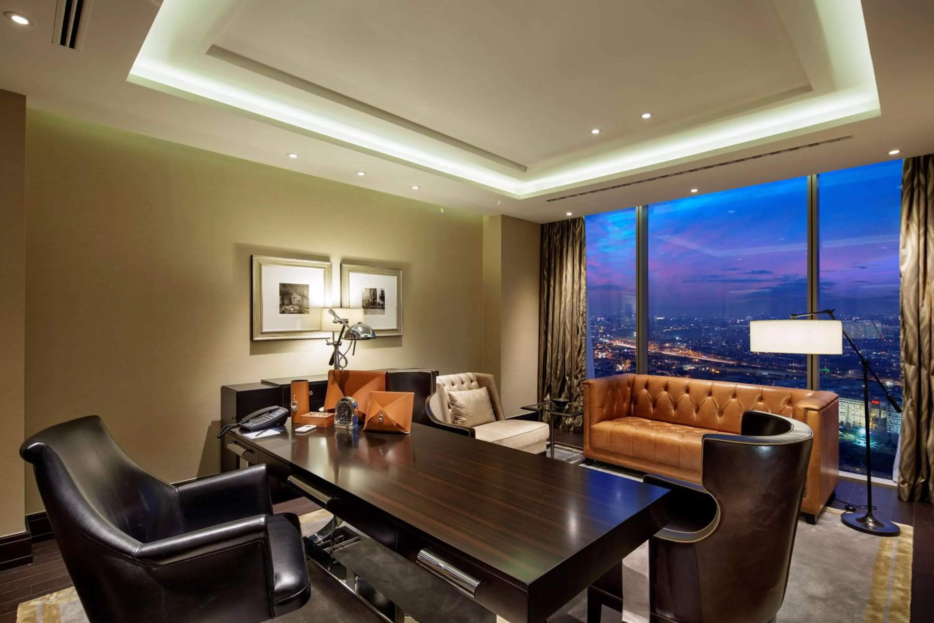 Living room in Hilton Istanbul Bomonti