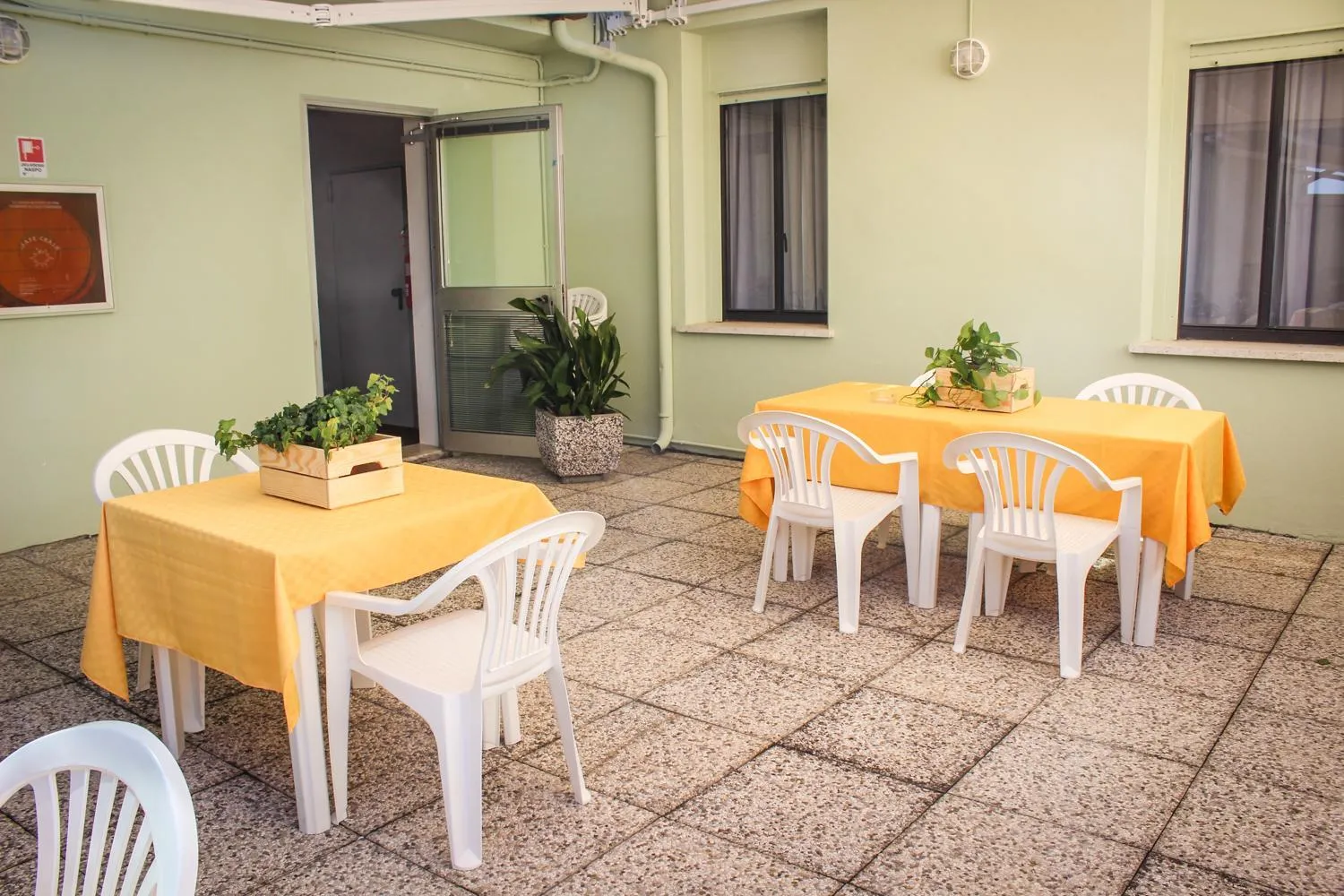 Balcony/Terrace in Hotel Centrale