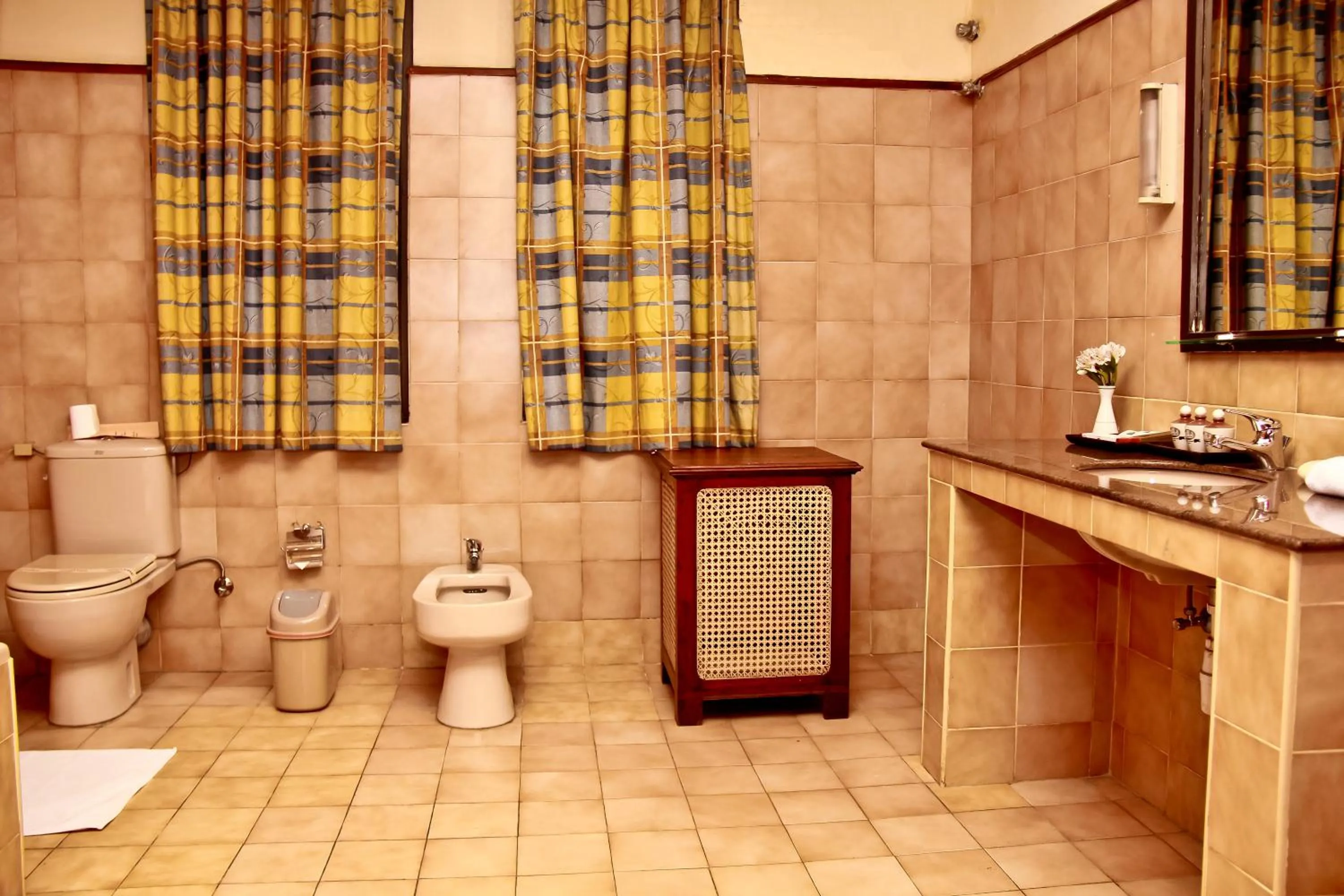 Bathroom in Grand Oriental Hotel