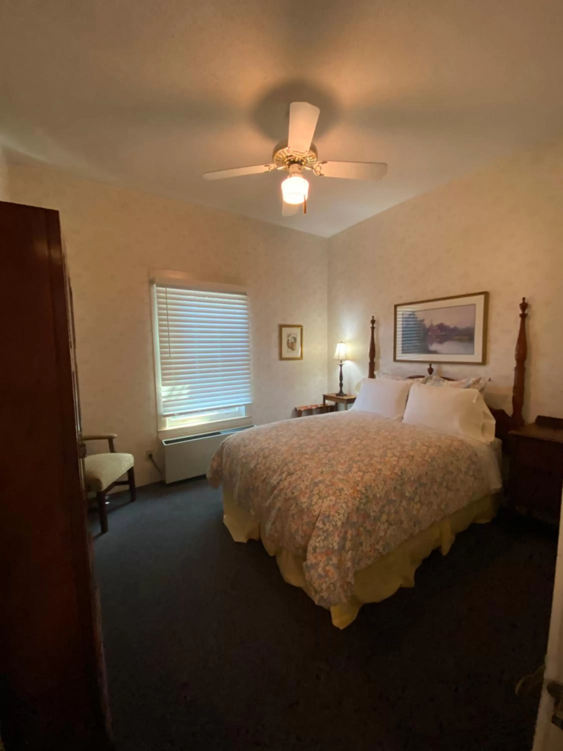 Decorative detail, Bed in Inn On The River