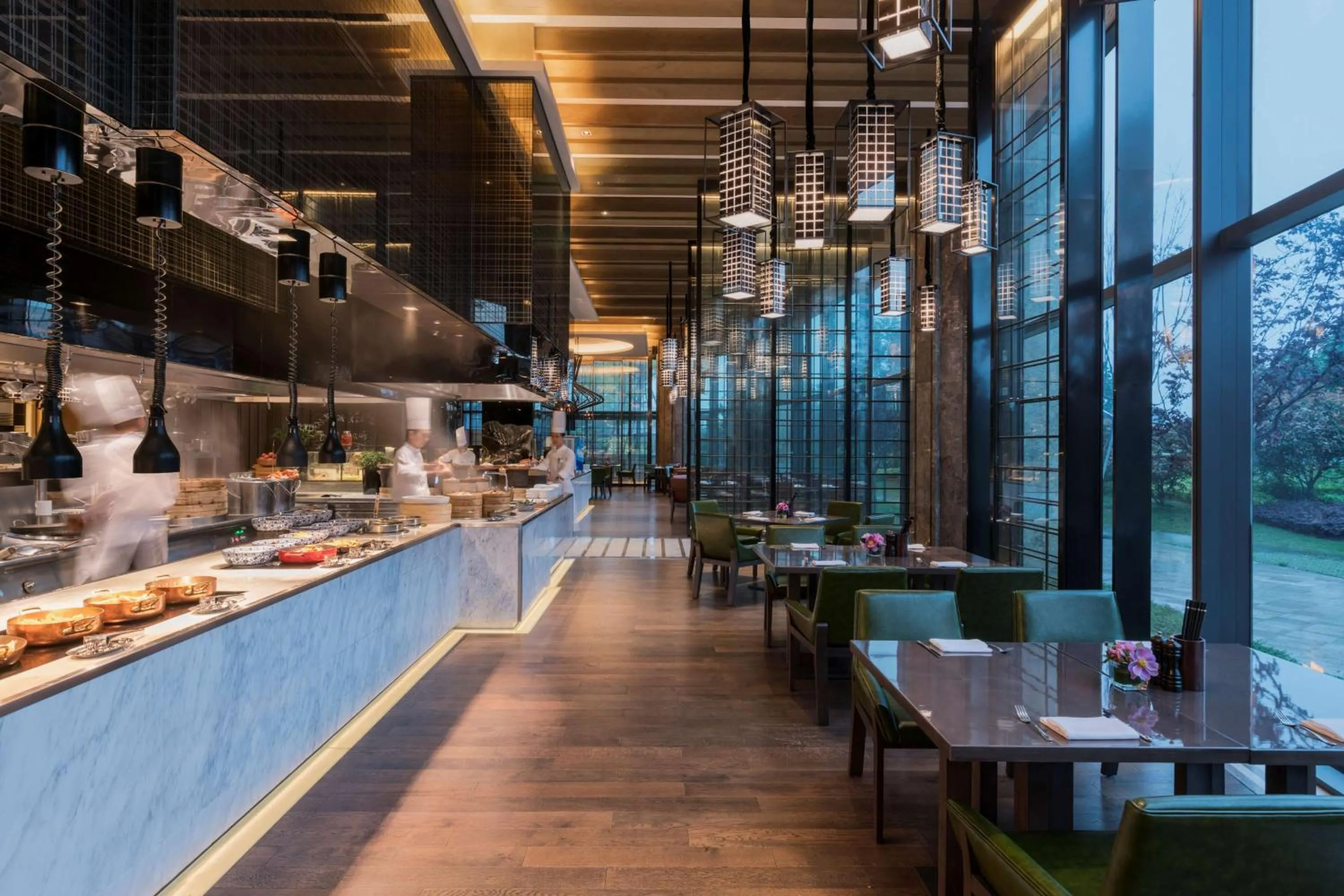 Restaurant/places to eat in Hyatt Regency Fuzhou Cangshan