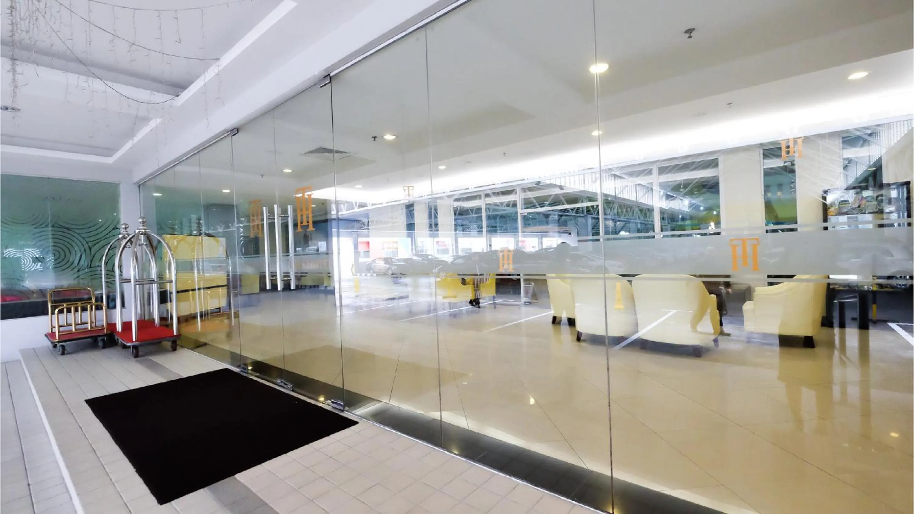 Facade/entrance in Times Hotel Brunei