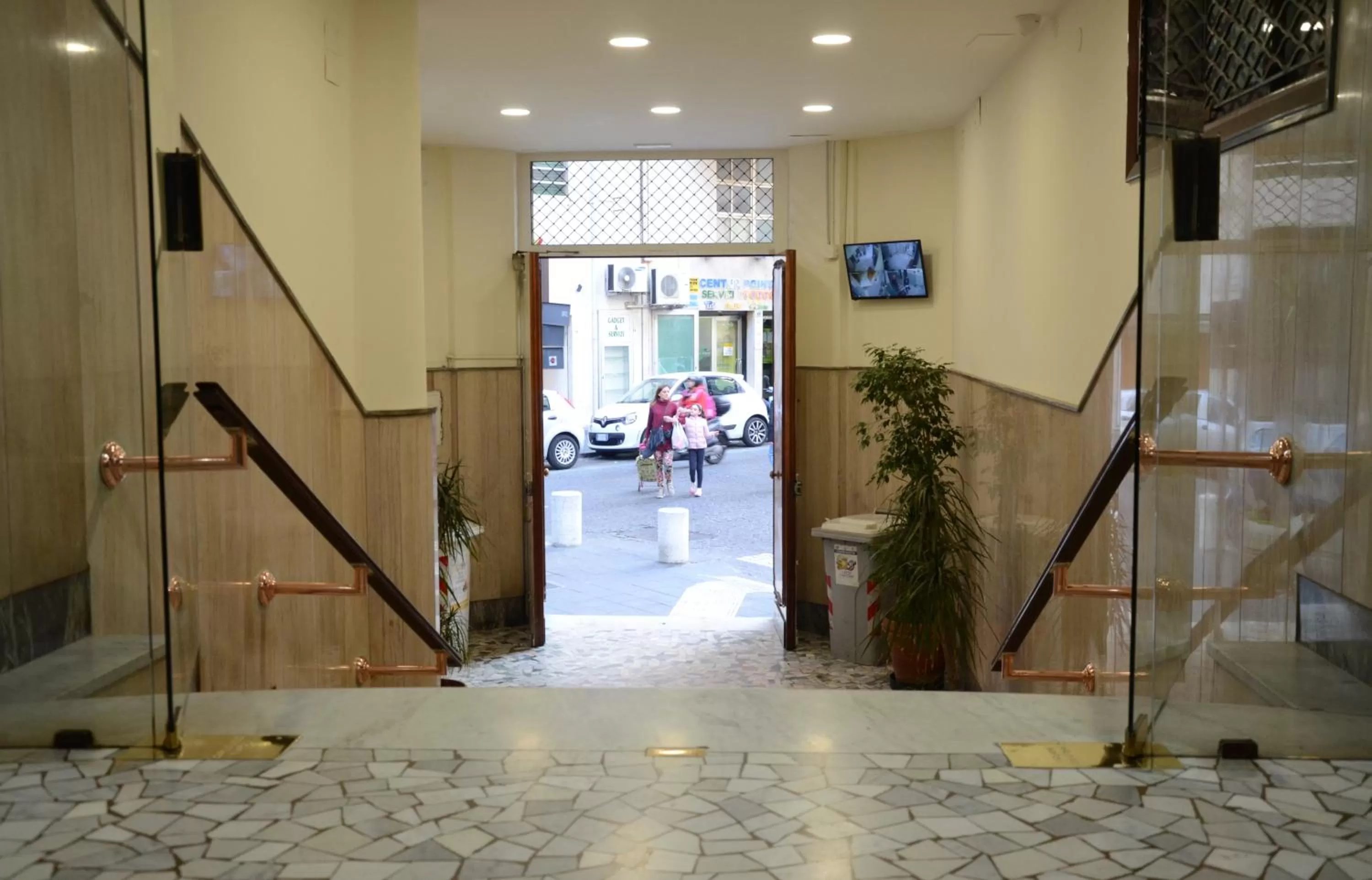 Facade/entrance in Mellos B&B