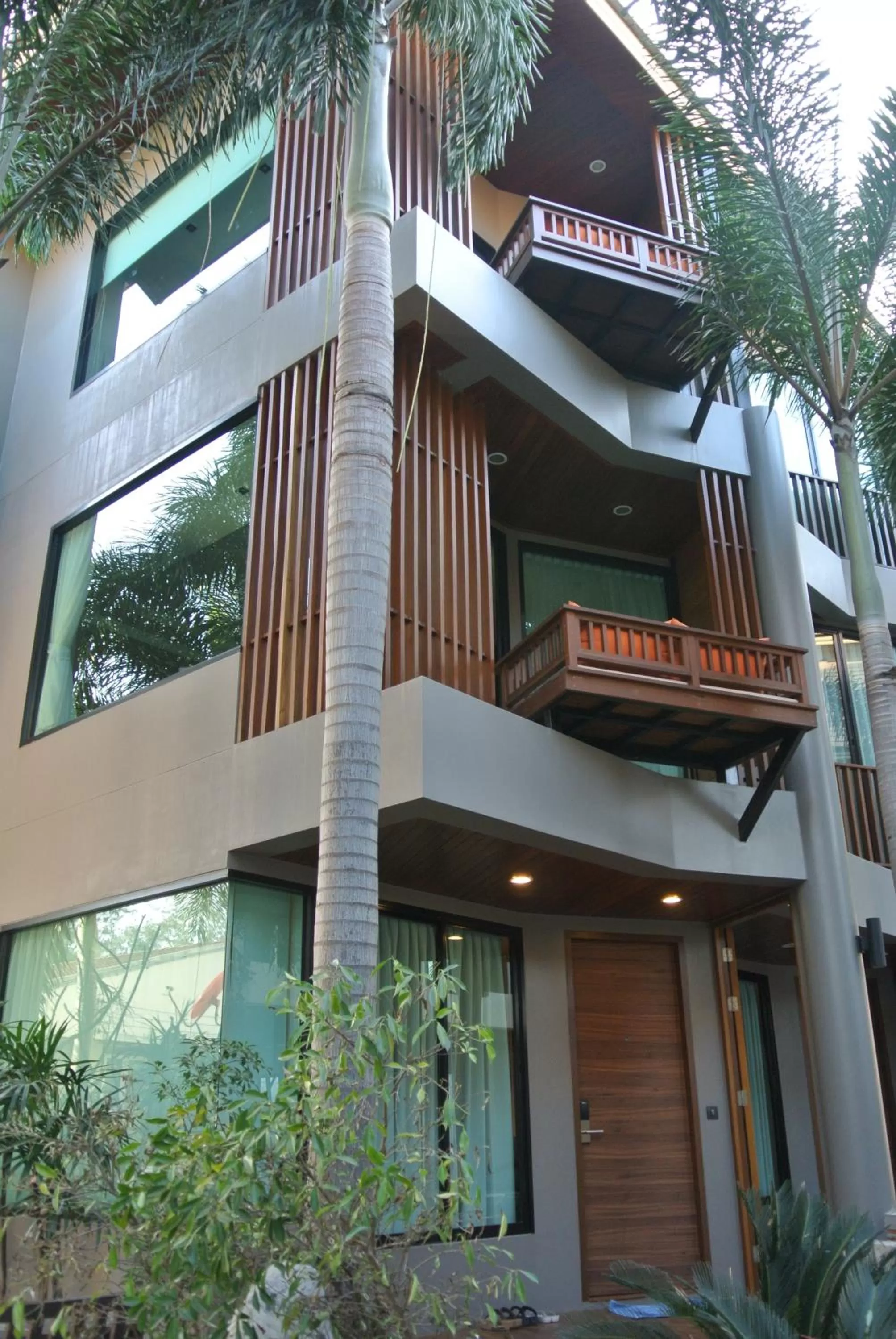 Facade/entrance in Banlansuan Resort SHA Plus