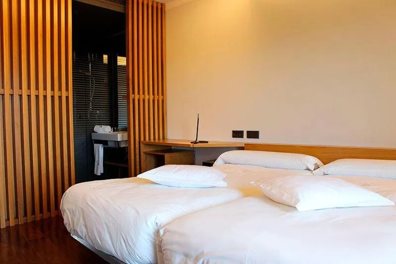 Decorative detail, Bed in Hotel Raíz