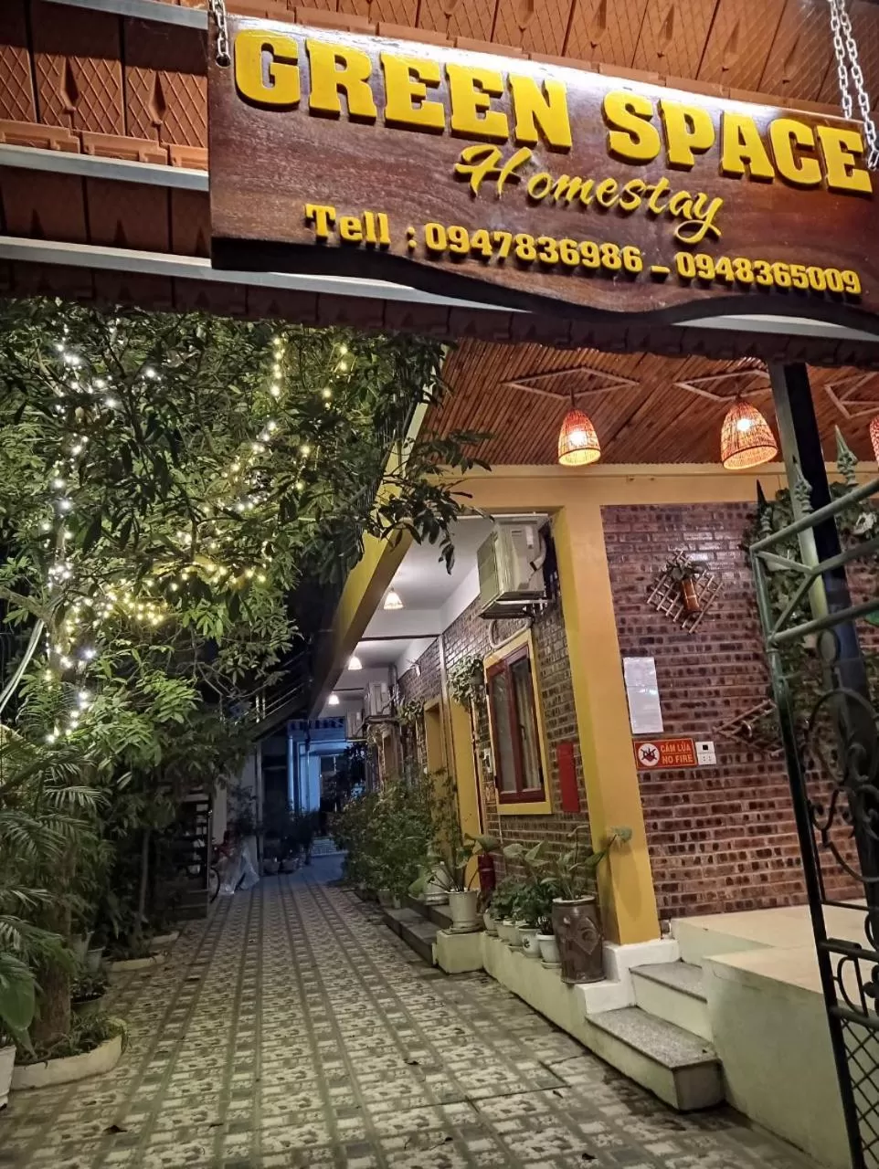 Property building in Green Space Homestay