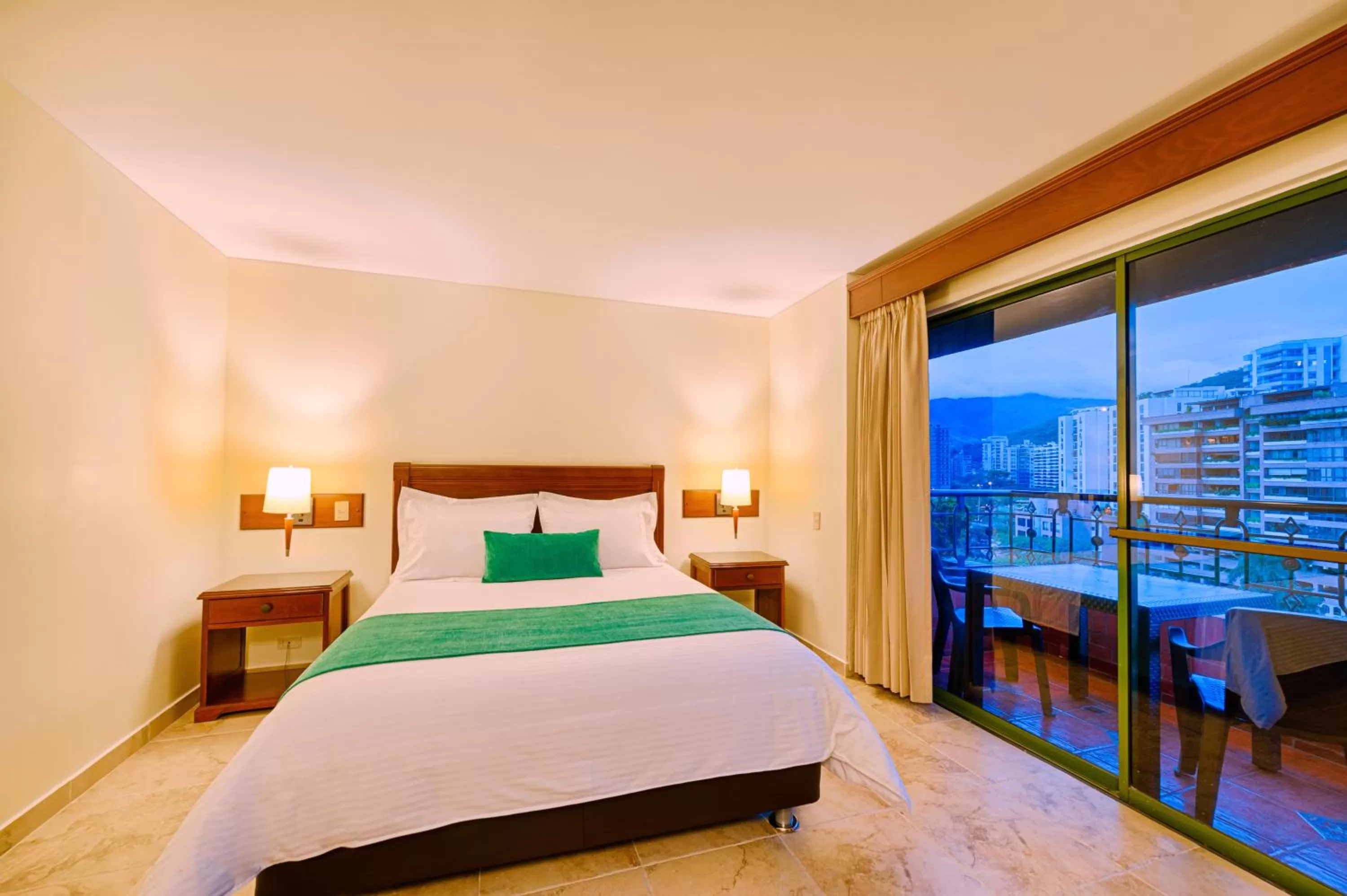 Bed in Hotel Obelisco