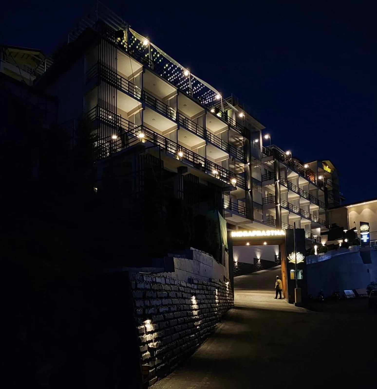 Property building in Indraprastha Spa Resort