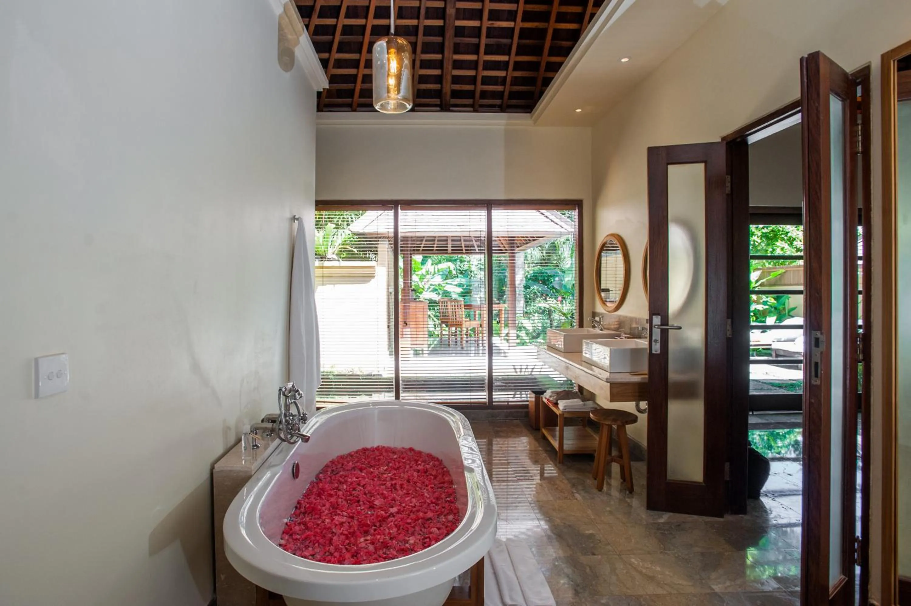 Bathroom in Komaneka at Monkey Forest Ubud