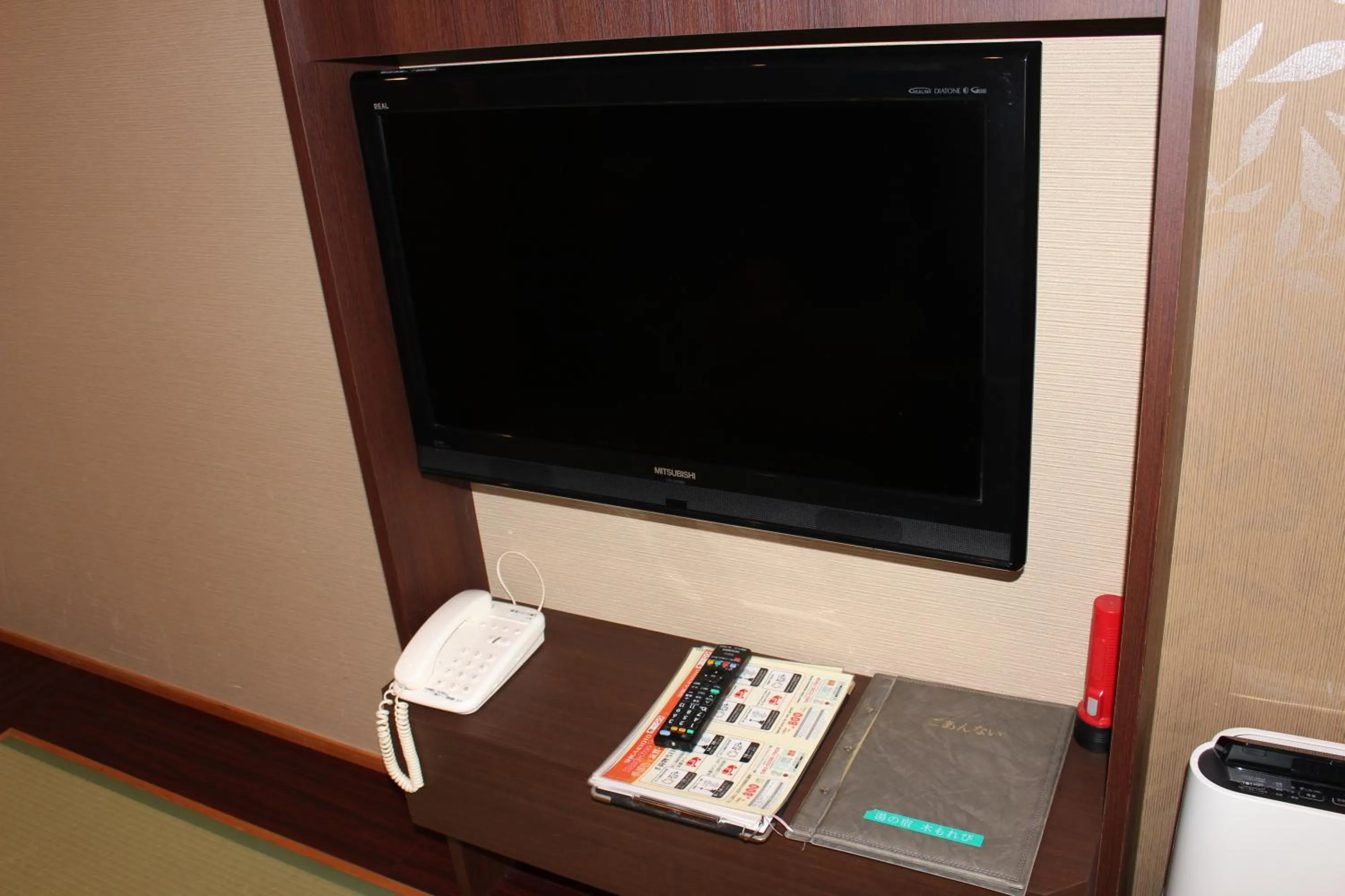 TV and multimedia in Ogoto Onsen Yunoyado Komolebi