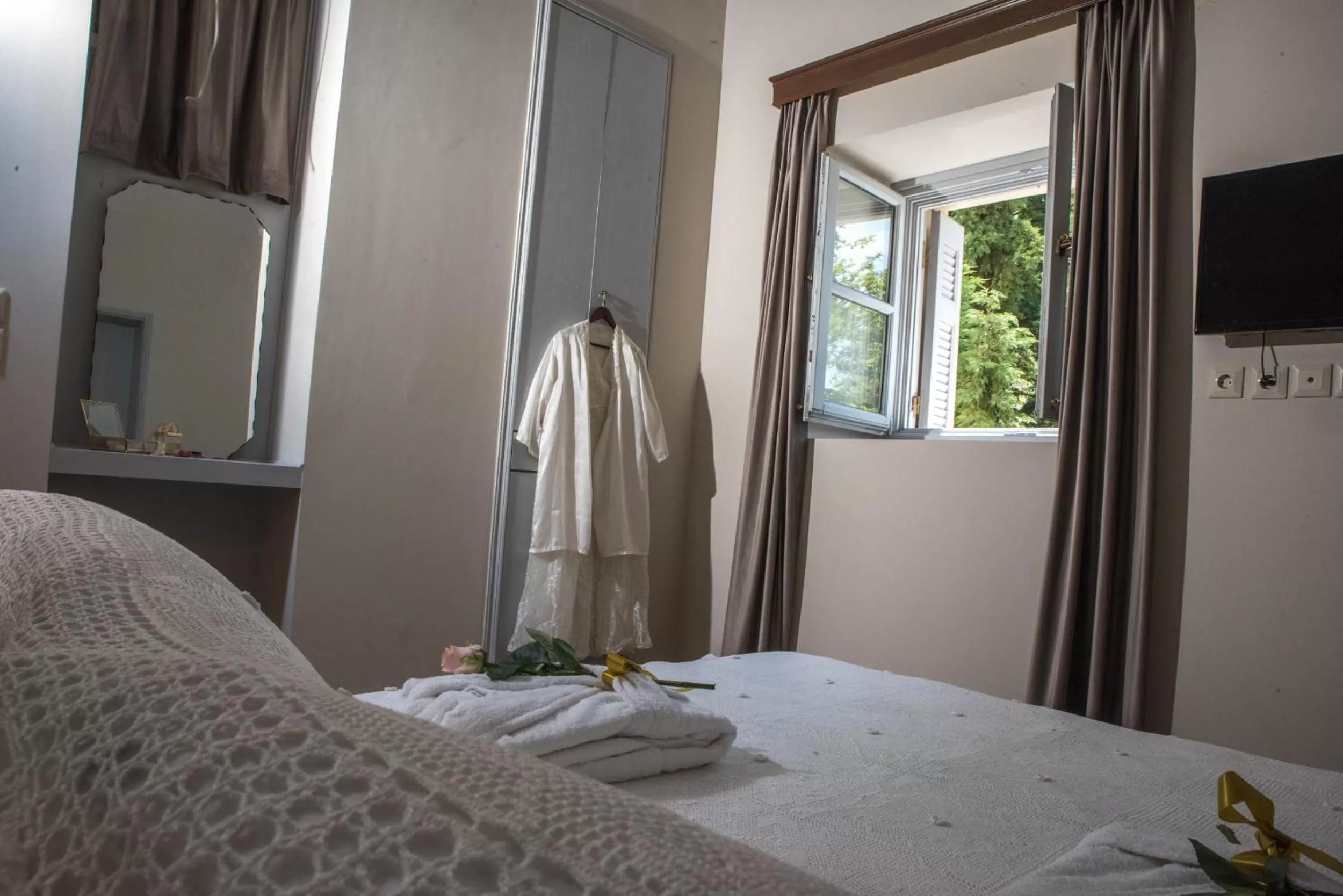 Bed in Kyria Boutique House