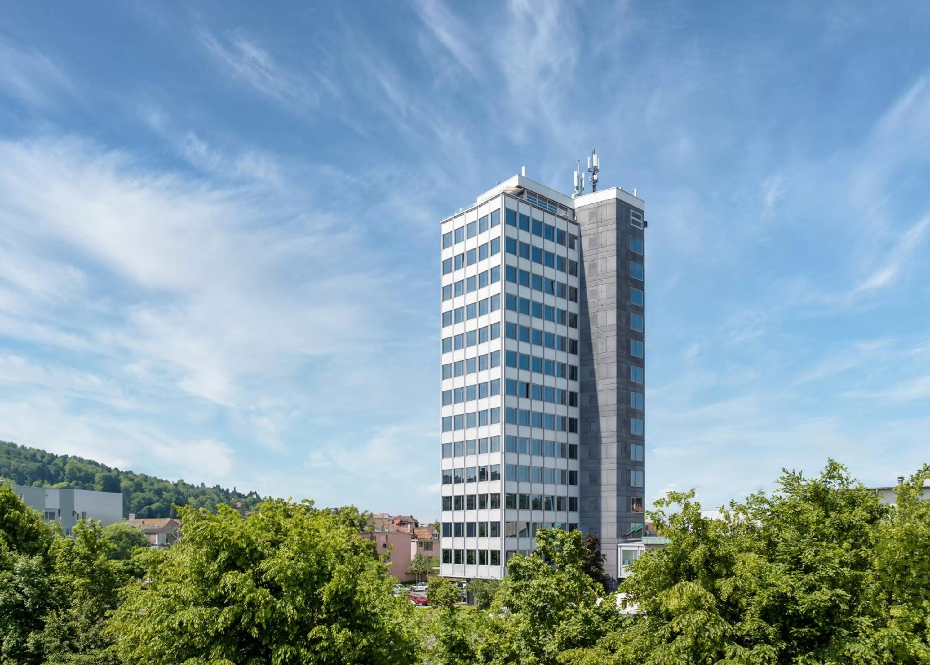 Property building in b-smart hotel Menziken