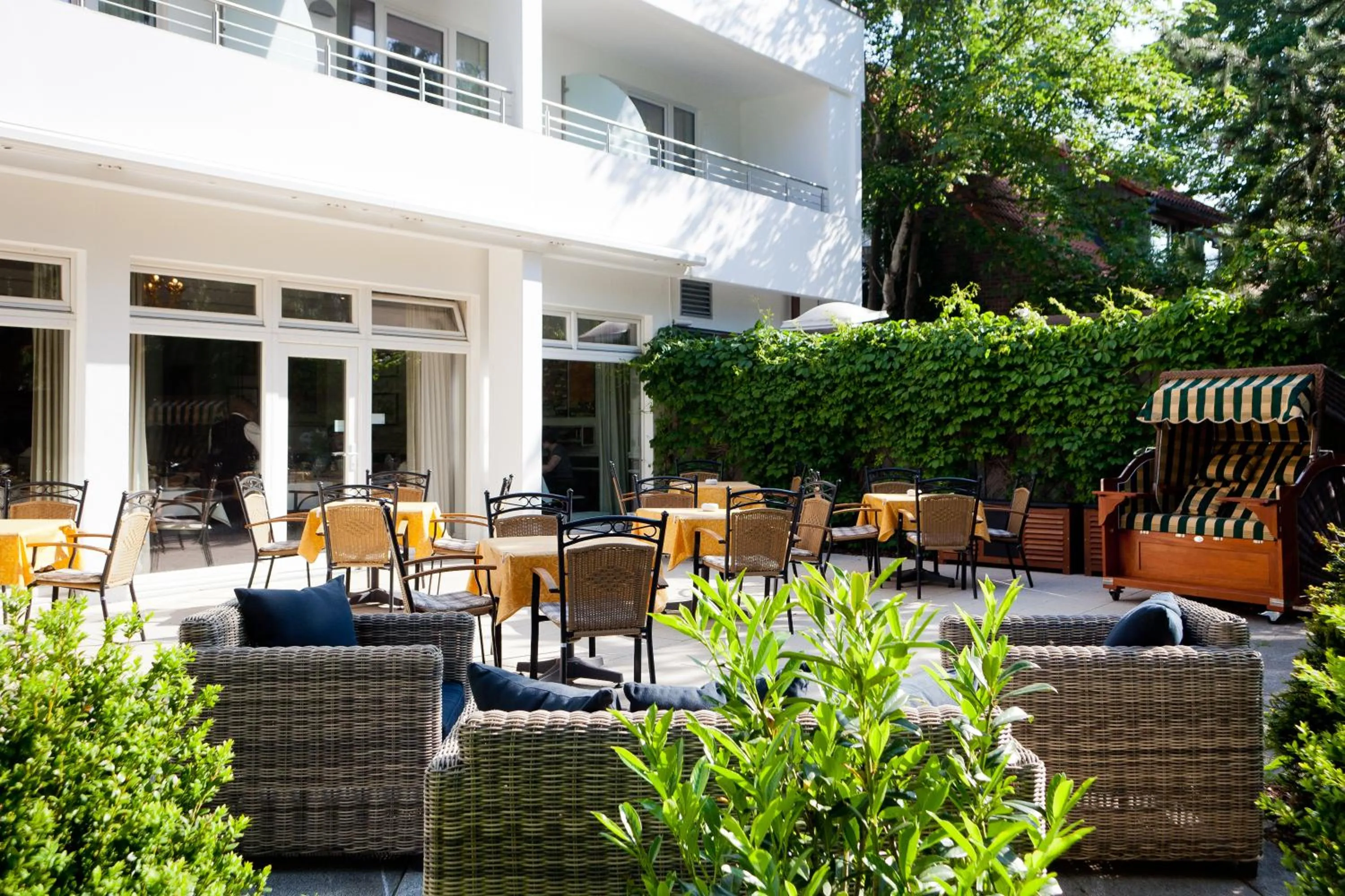 Restaurant/places to eat in Ringhotel Strandblick