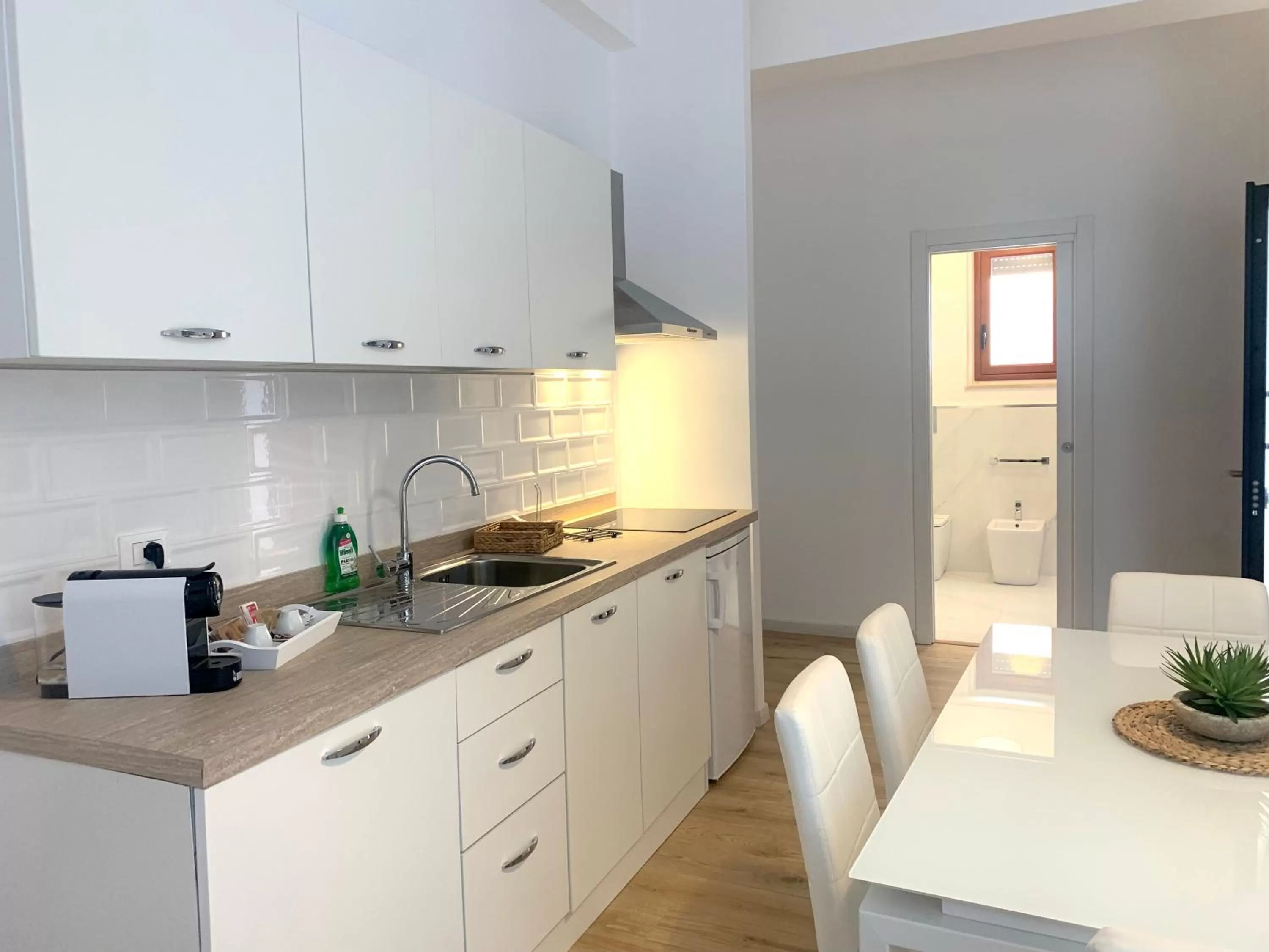 Kitchen or kitchenette in Residence D'azeglio