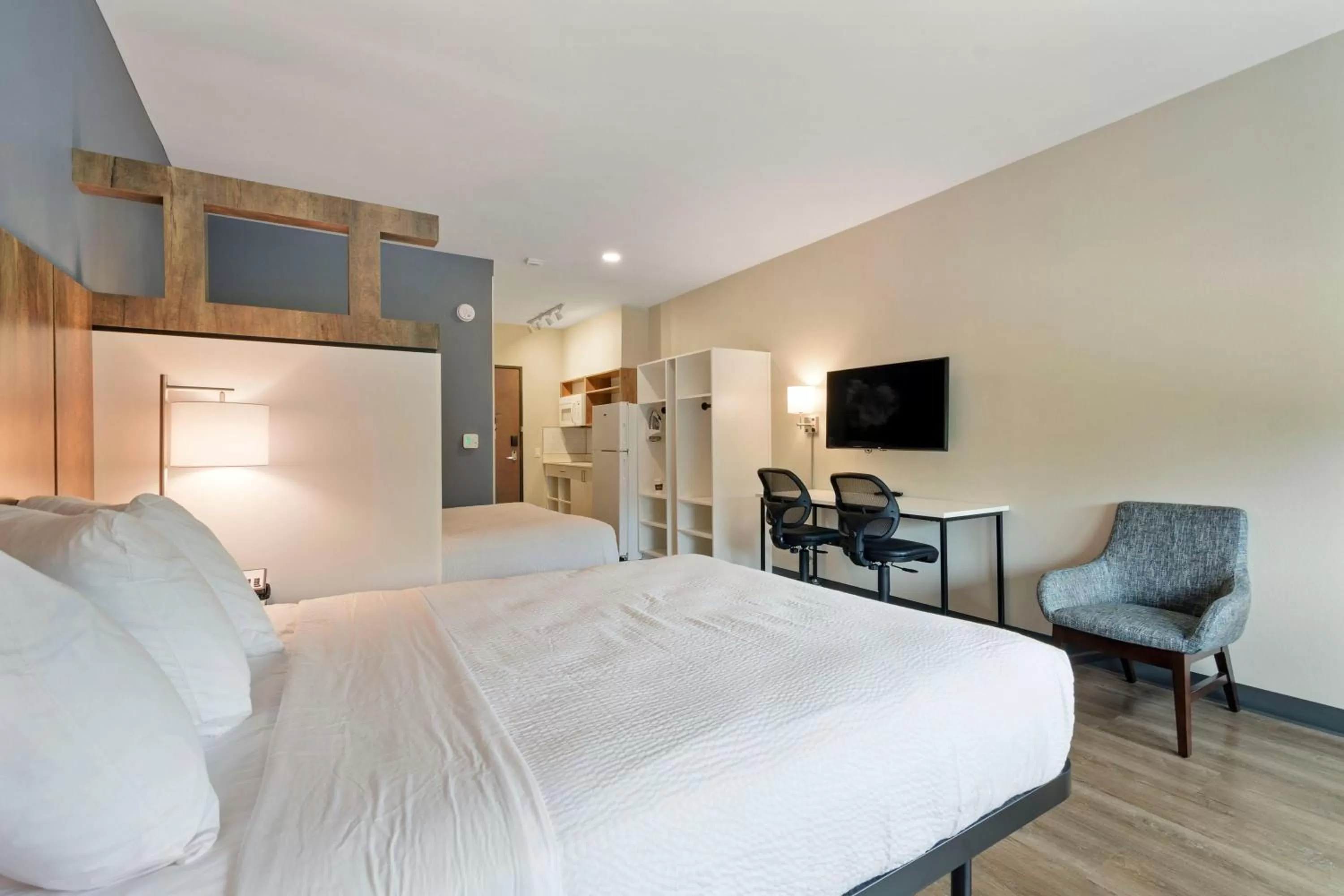 Bed in Extended Stay America Premier Suites - Austin - Austin Airport