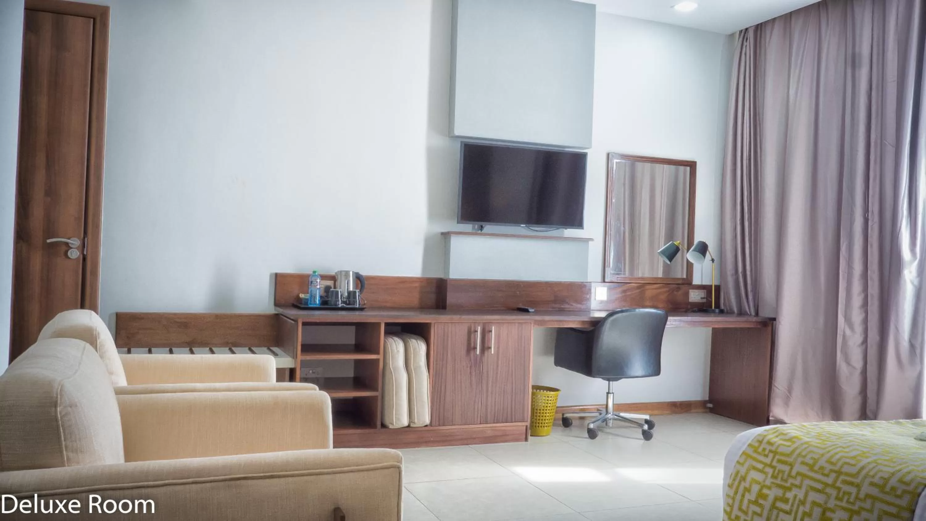 Seating area in Fairways Hotel Kisumu