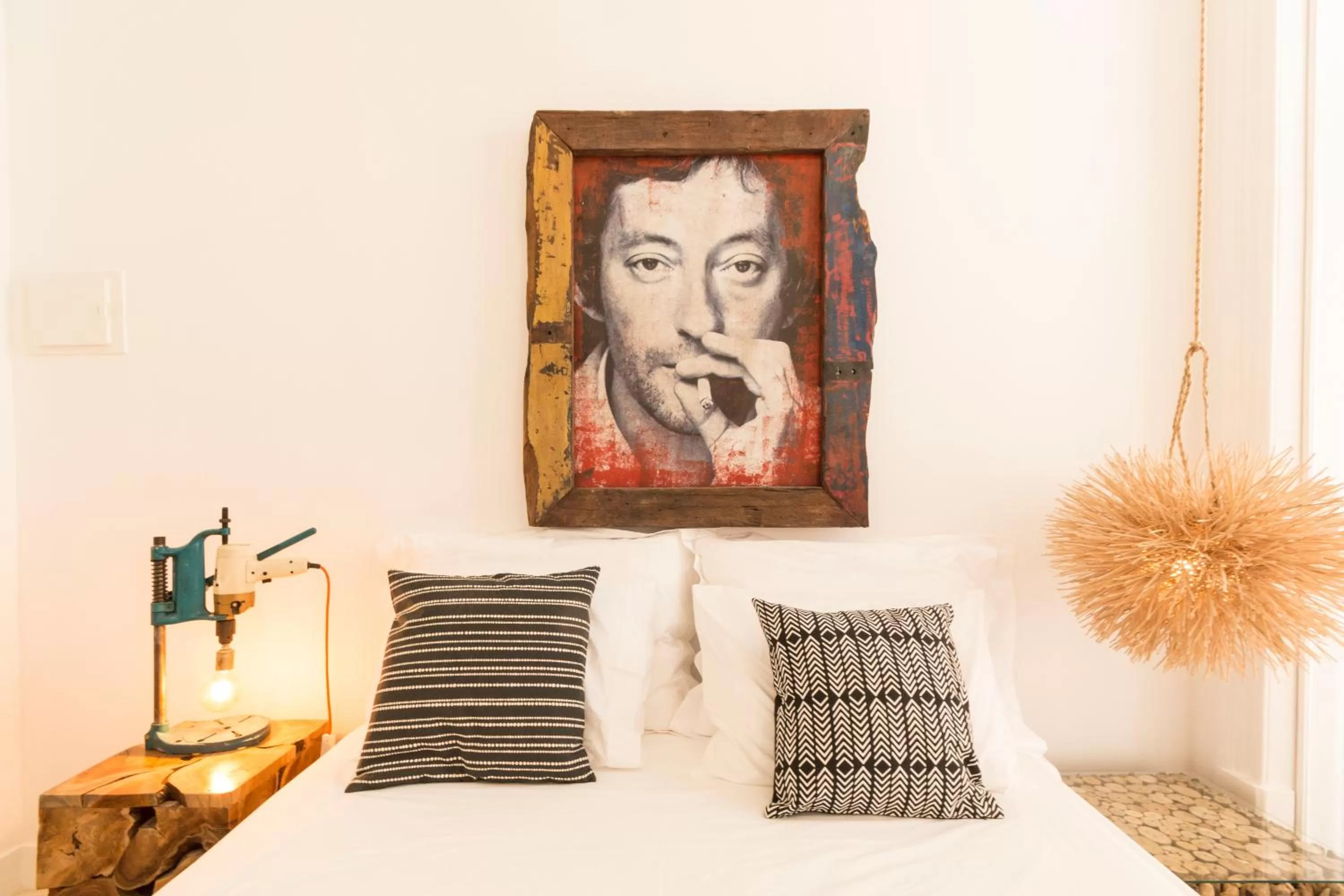 Decorative detail, Bed in Garam Lisboa