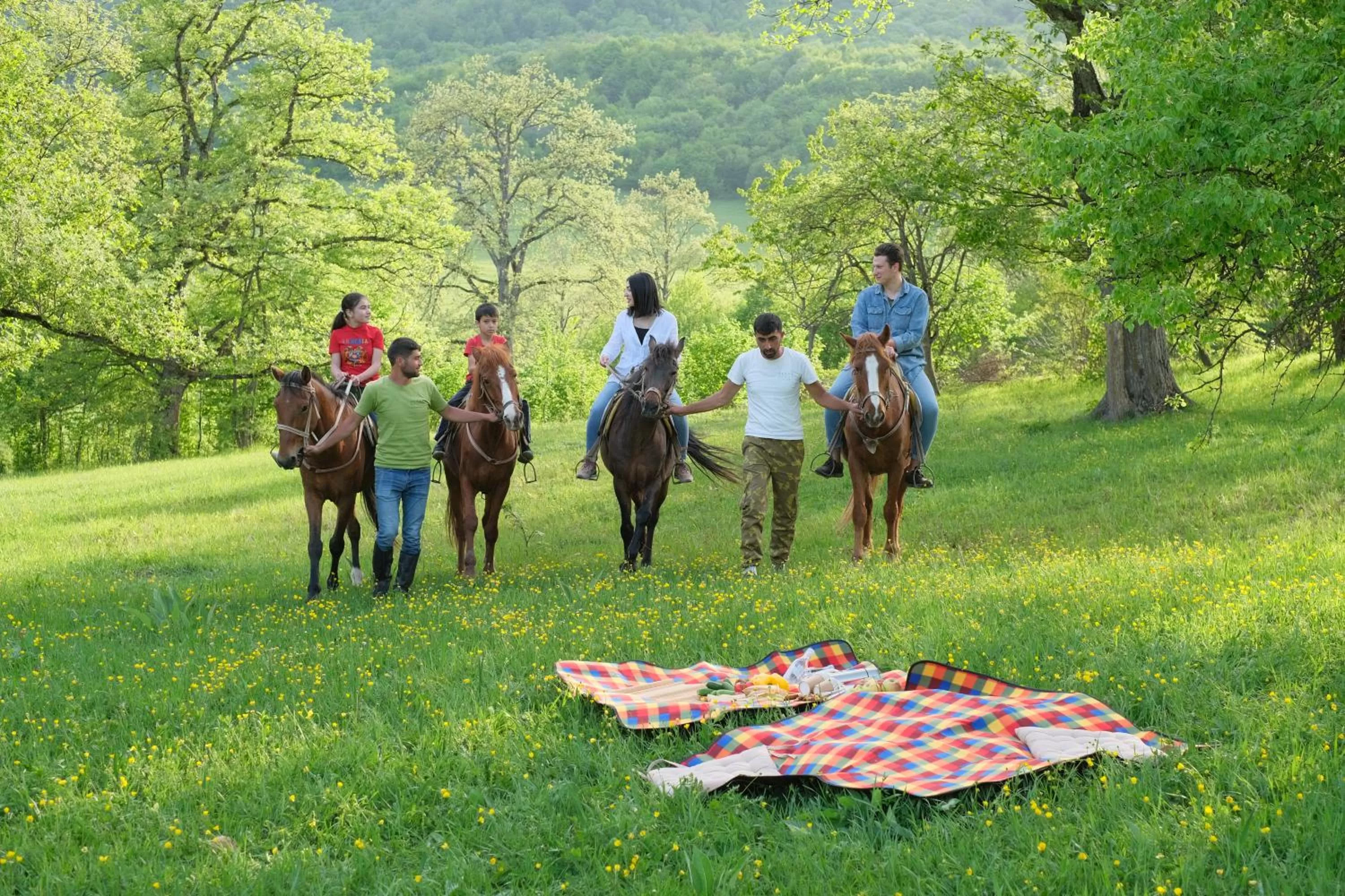 Horse-riding in Apaga Resort