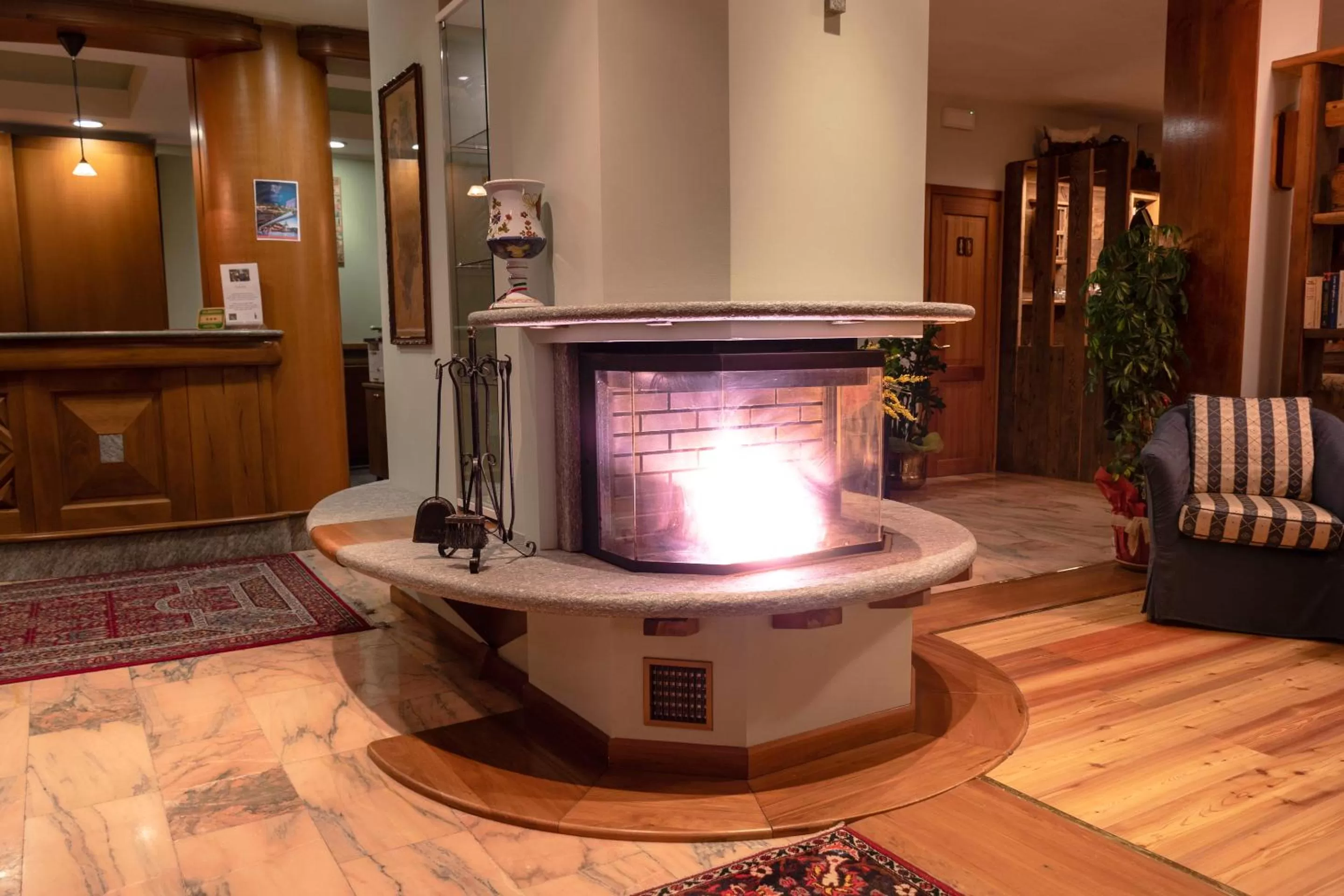 Lobby or reception in Hotel Elena