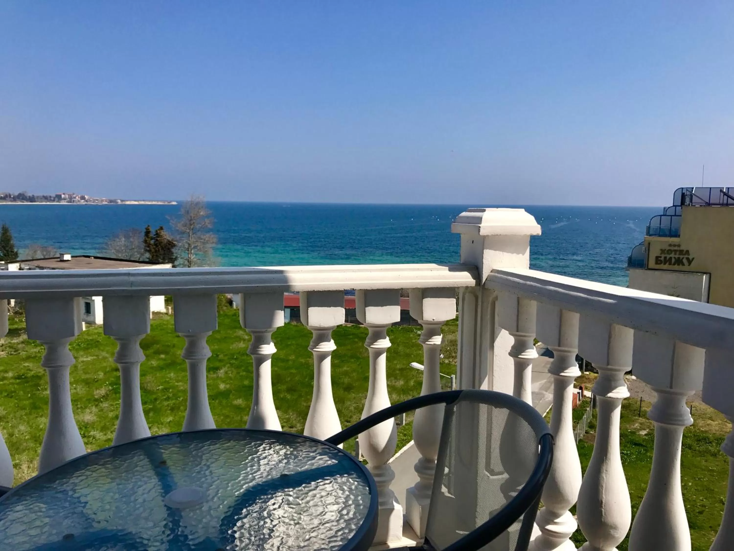 Balcony/Terrace, Sea View in Villa Livia Boutique Apartments