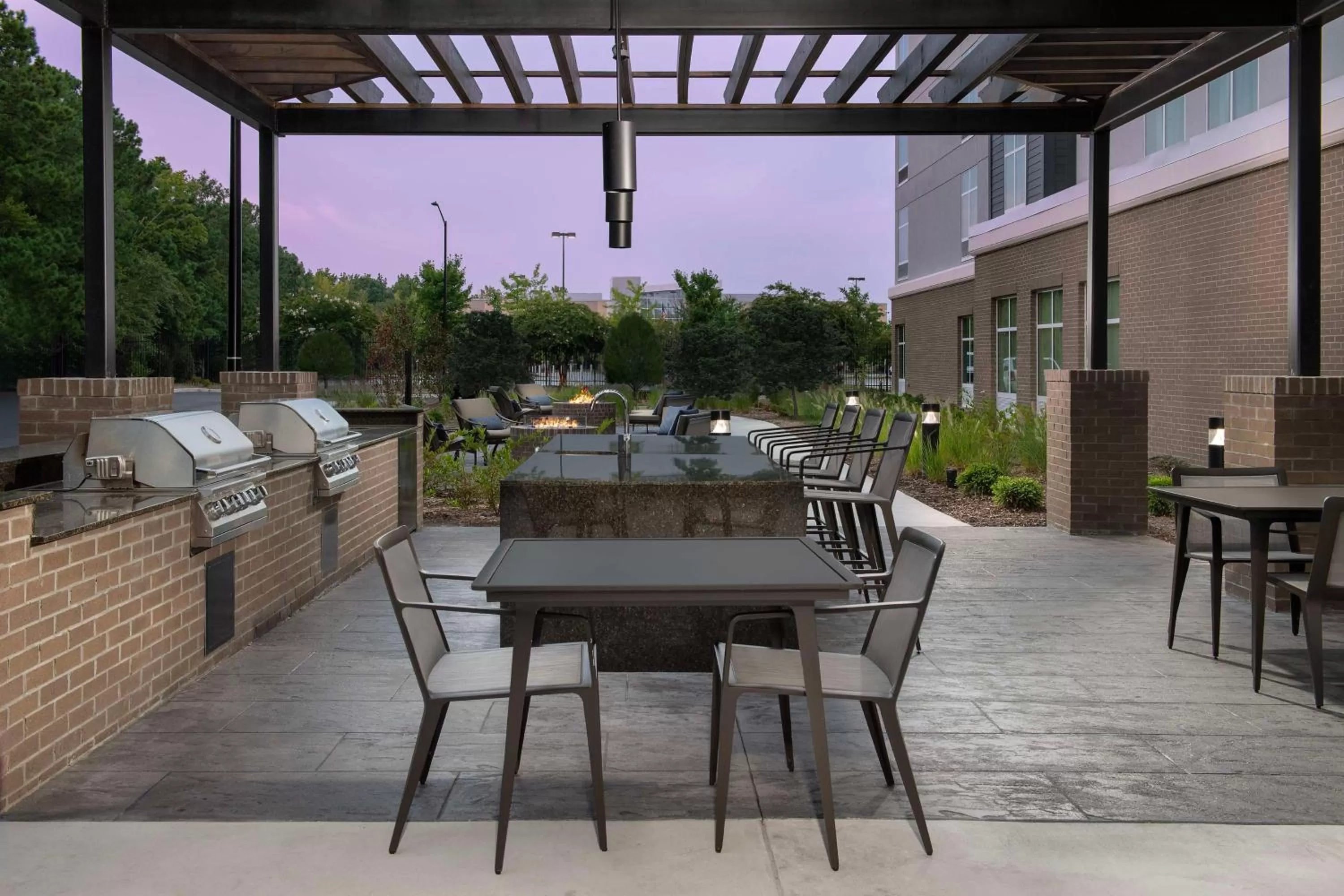 BBQ facilities in Homewood Suites By Hilton Greenville, NC