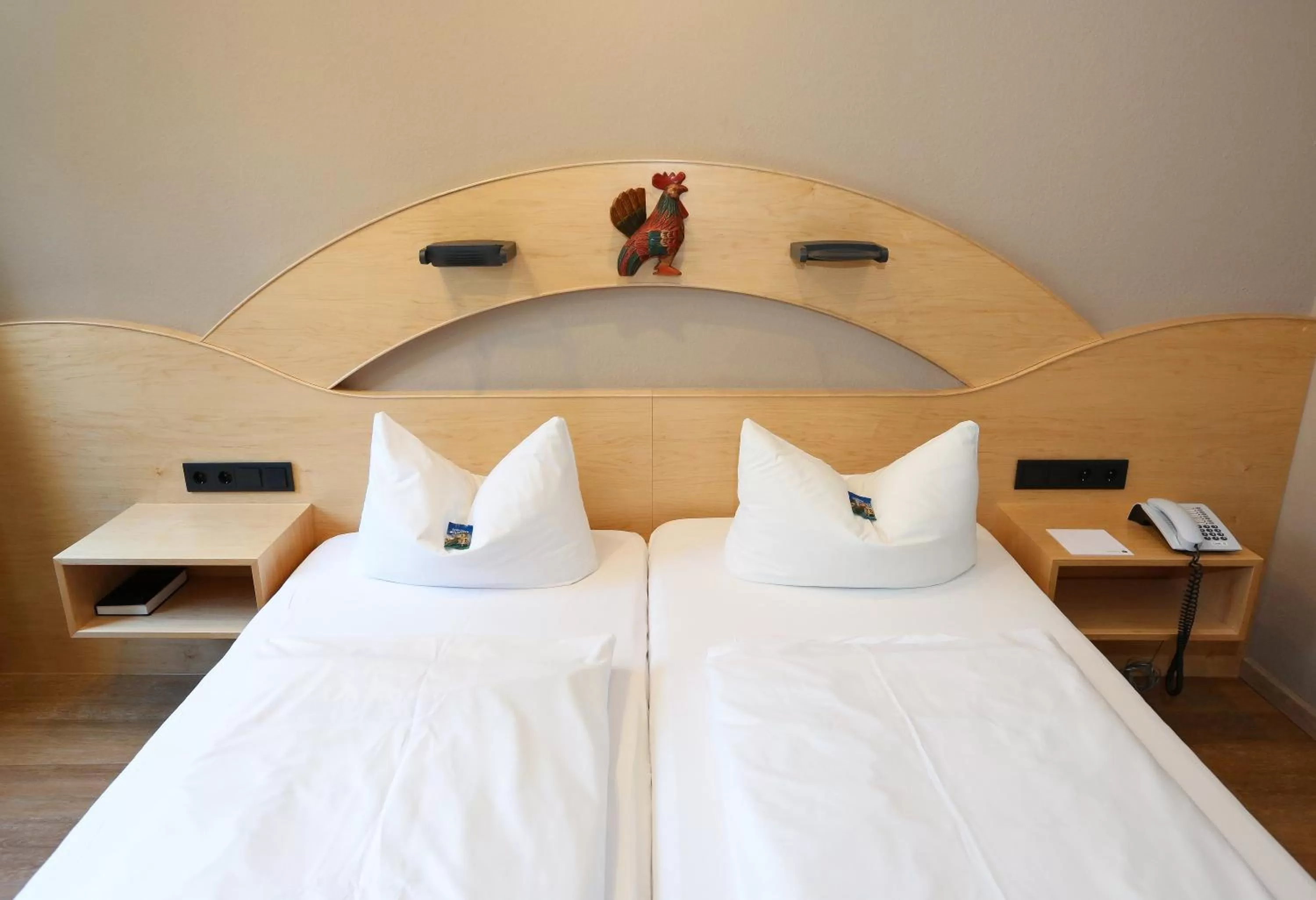 Bed in Arthotel ANA Goggl