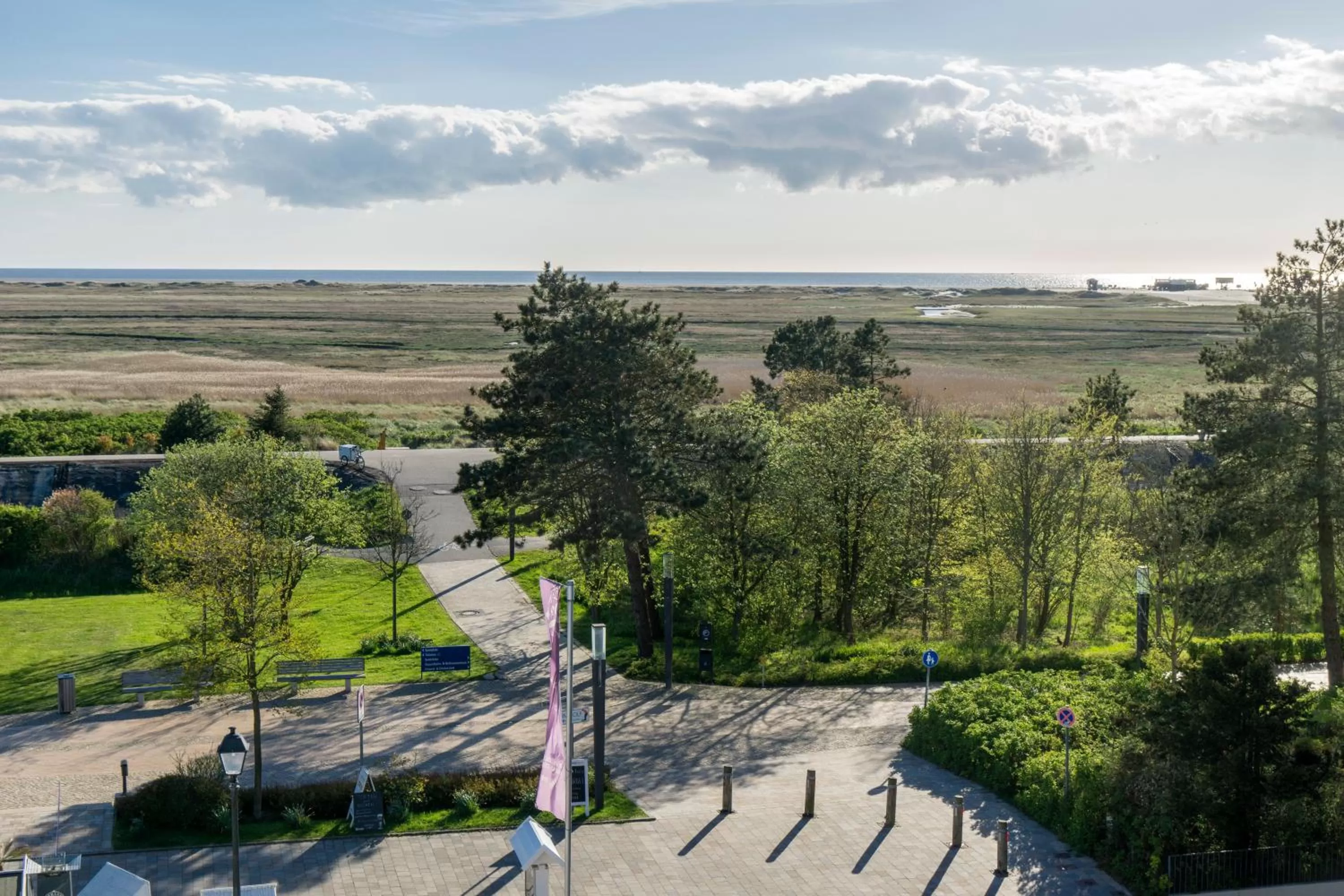 Lake view in Parkhotel Residenz