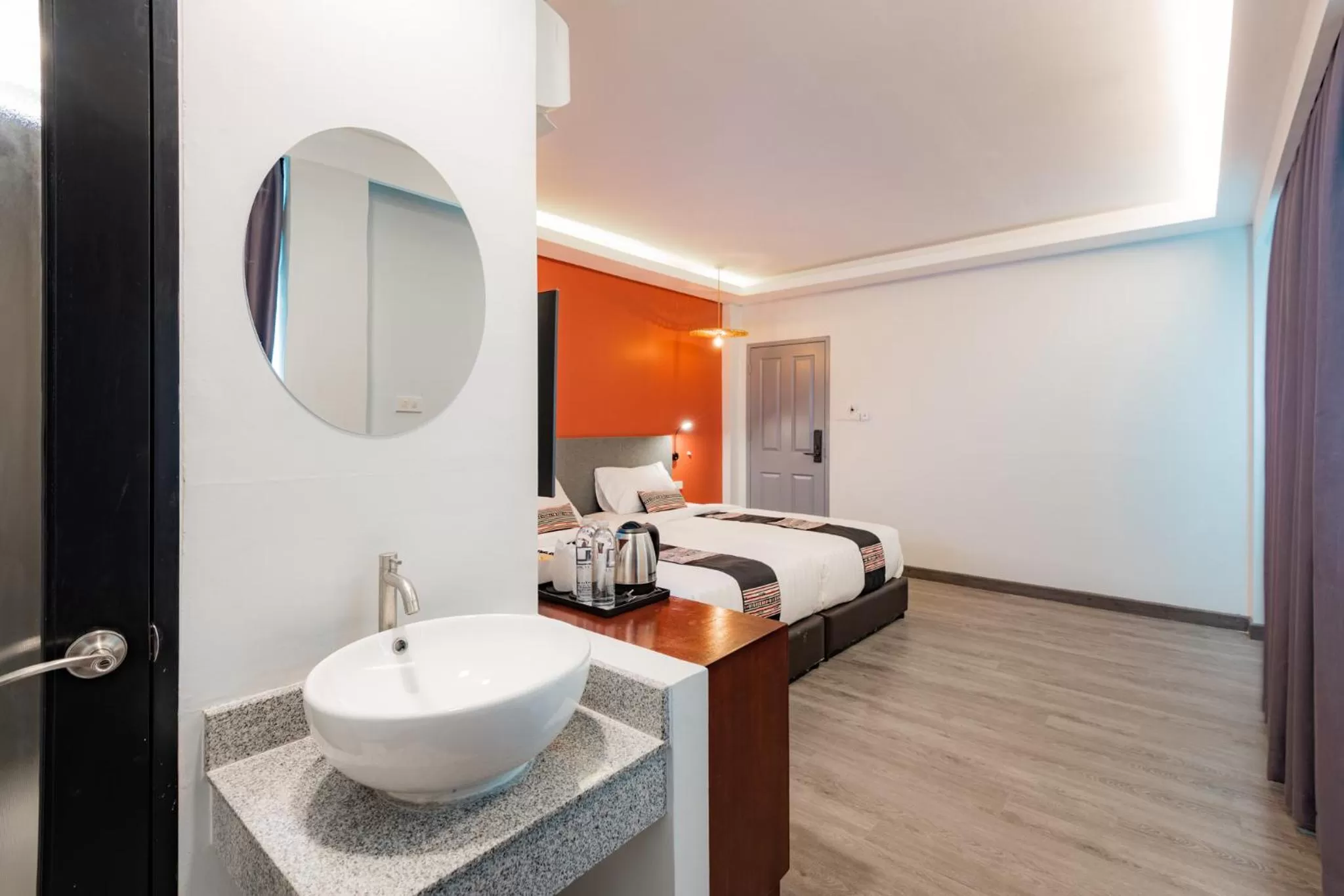 Bathroom in Luck Thai Hotel