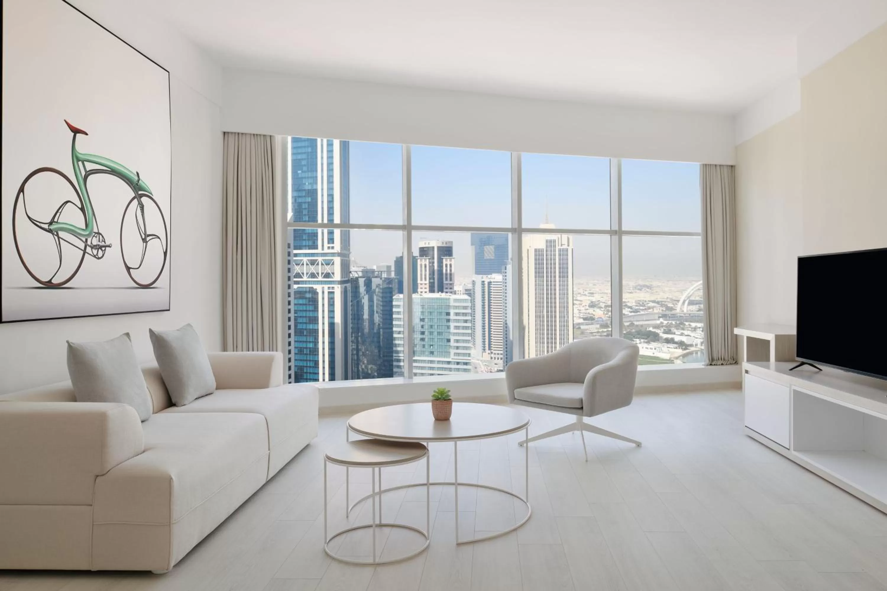 Bedroom in Element by Westin West Bay Doha