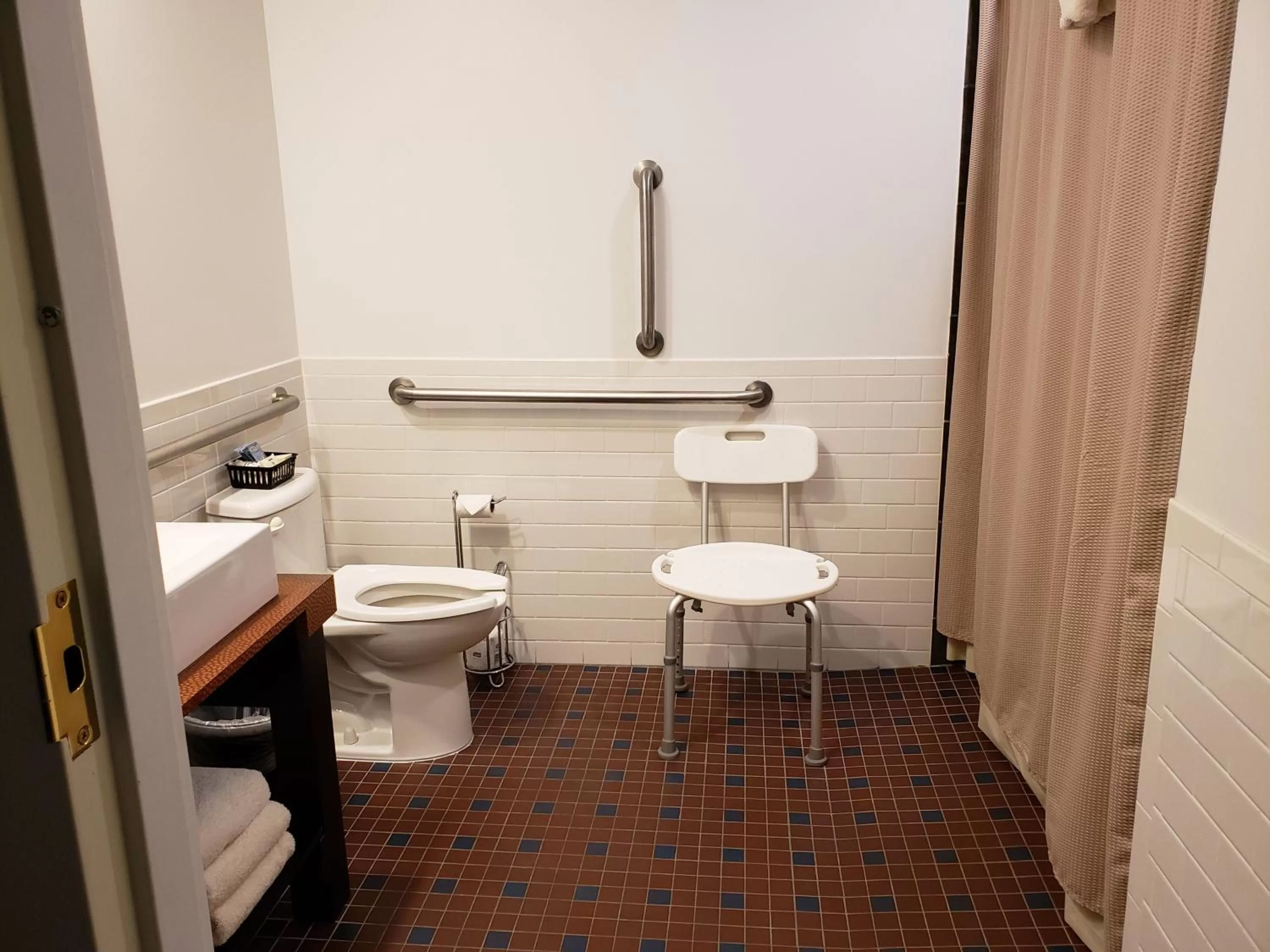 Toilet in Lowell Inn