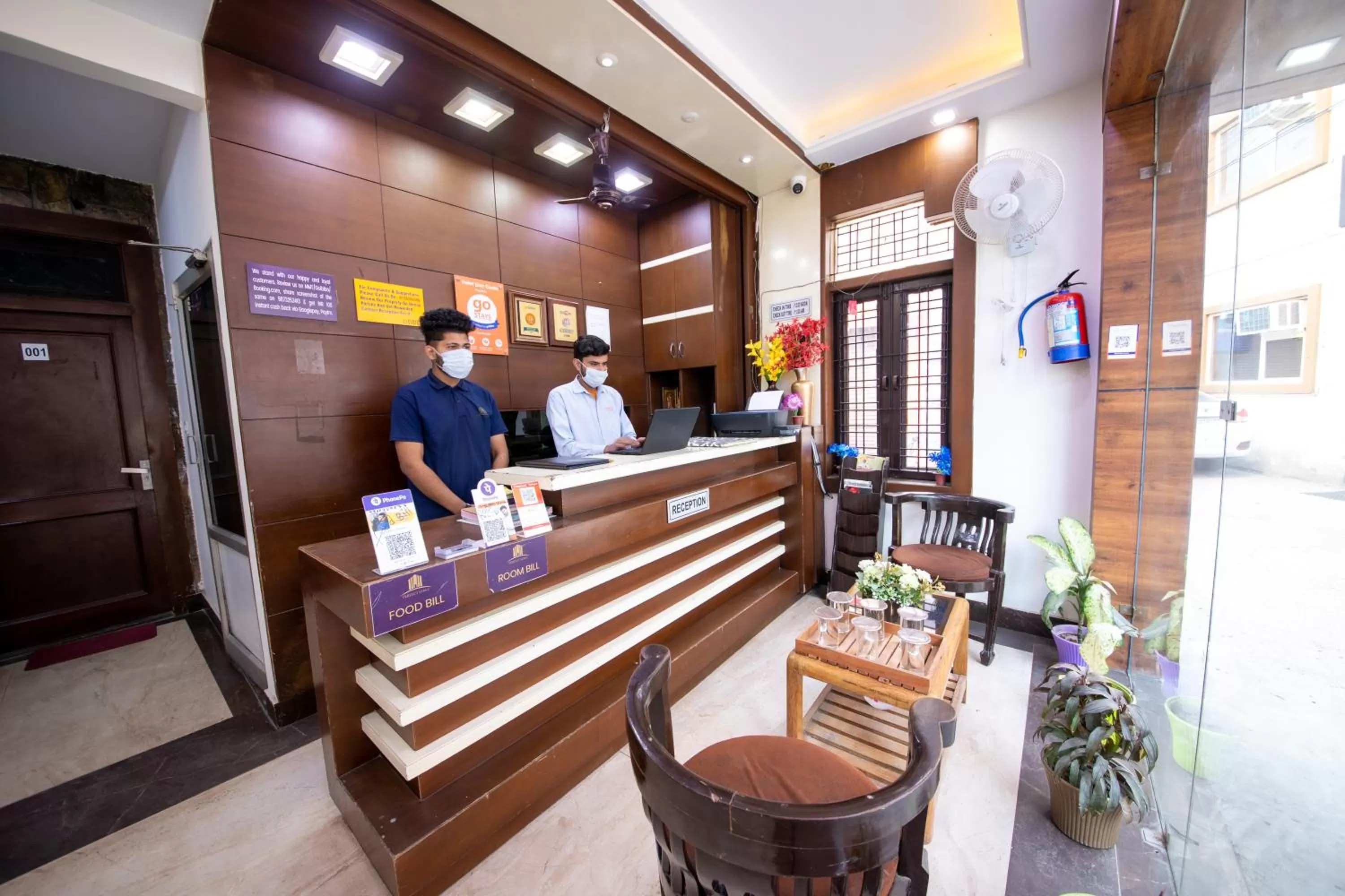 Lobby or reception, Lobby/Reception in Grey Castle - Hotel Near Haridwar Railway station