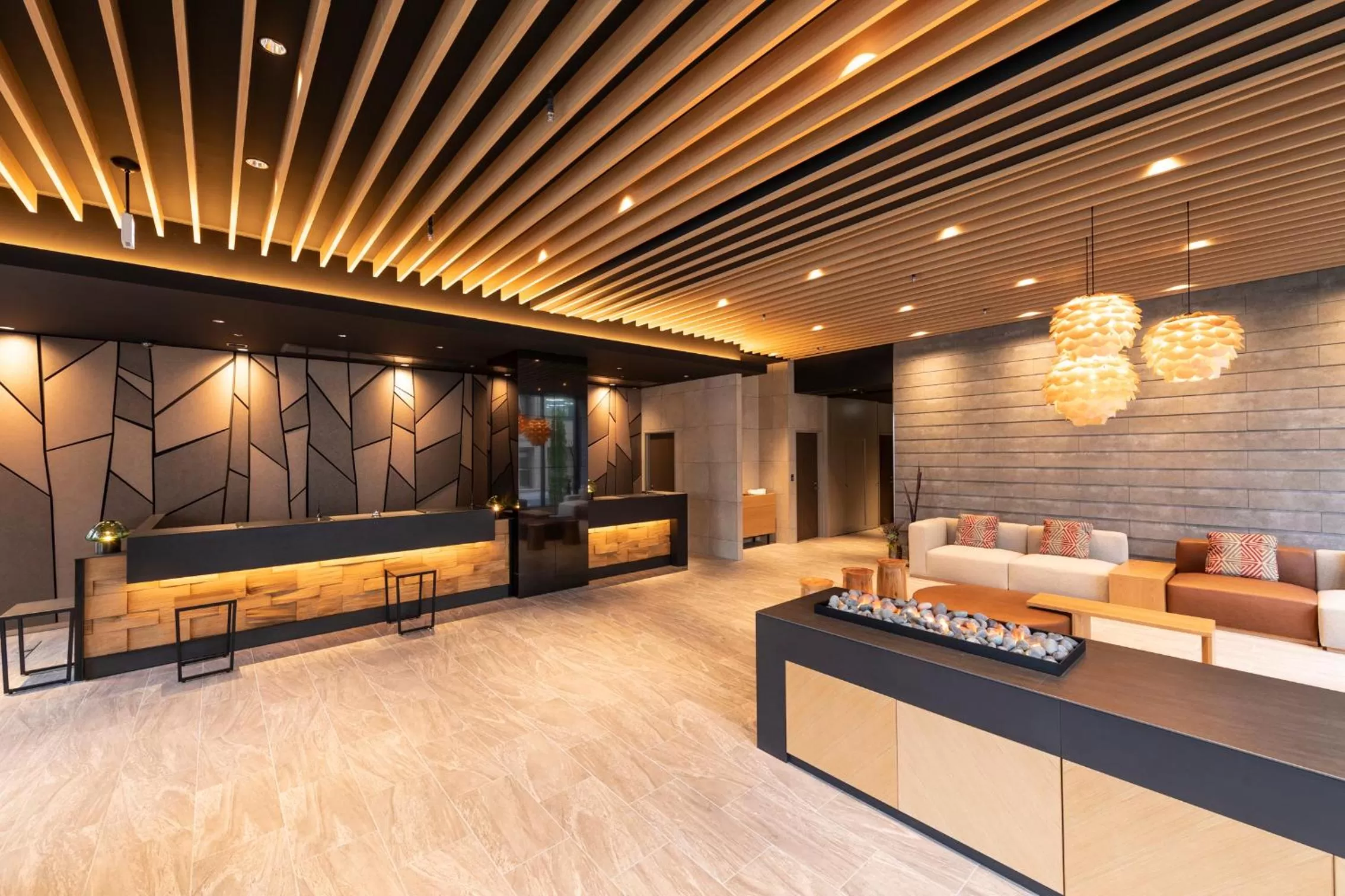 Lobby or reception in Tokyu Stay Sapporo Odori