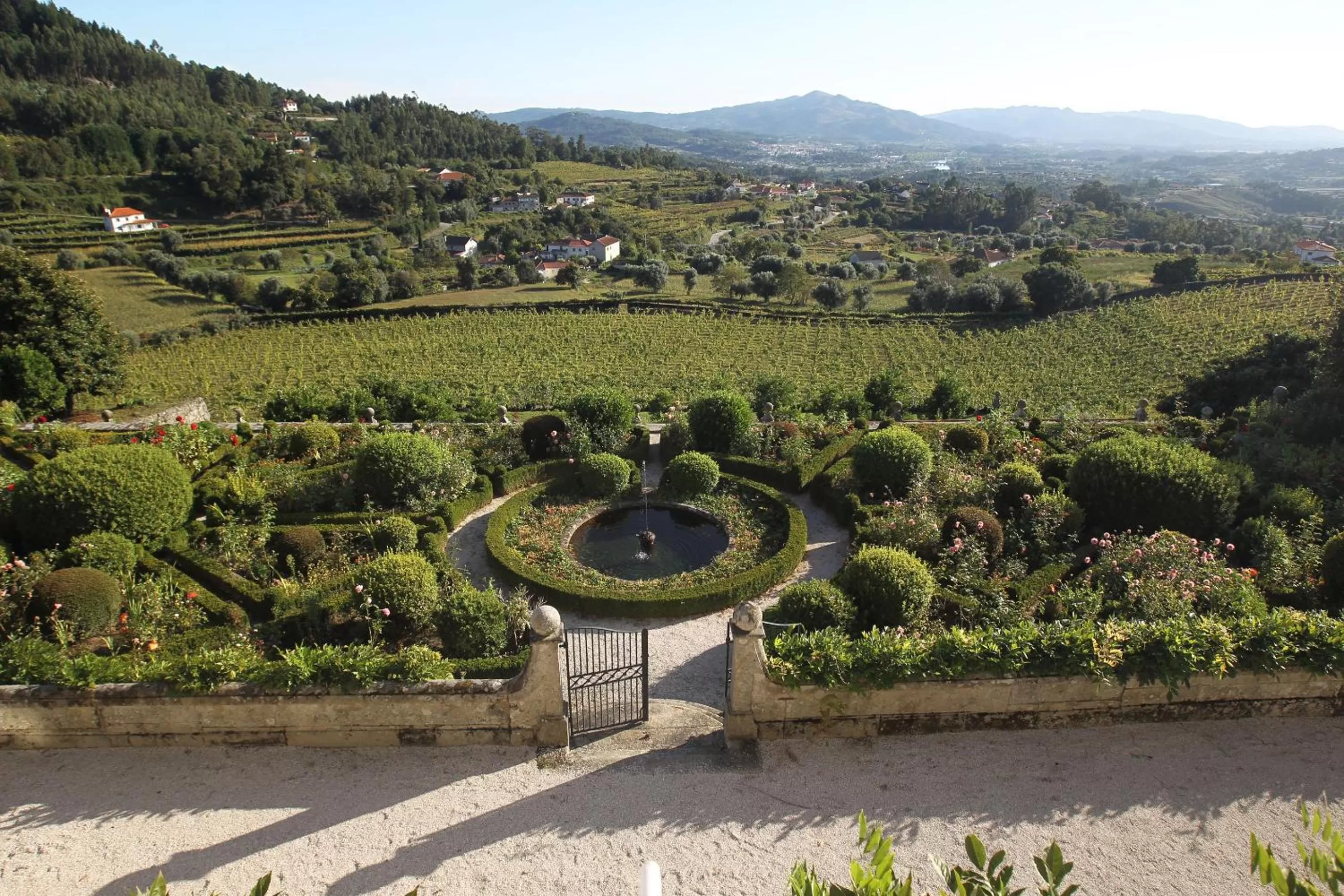 Garden in Paço de Calheiros - Turismo de Habitação