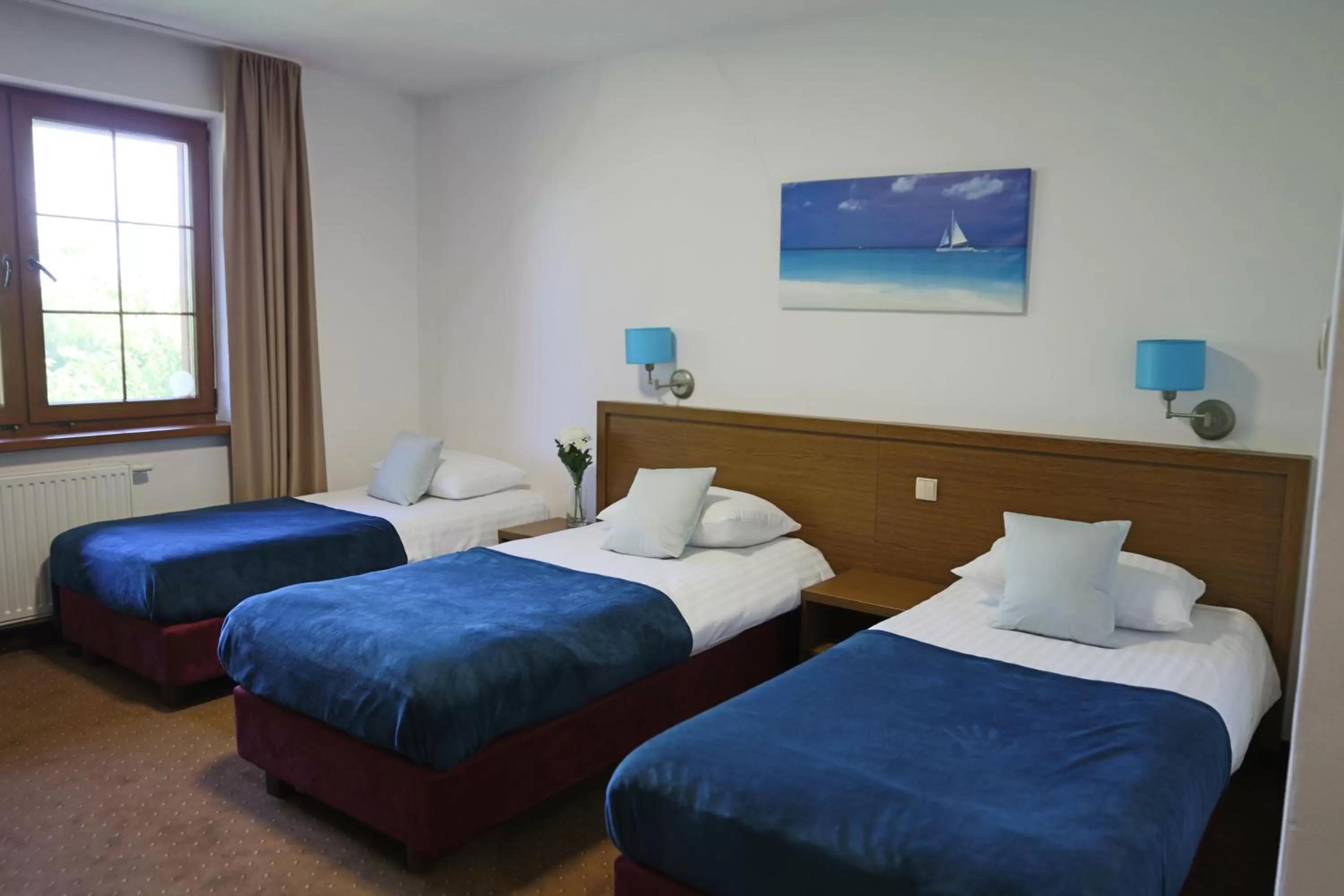 Bed in HOTEL CICHA WODA NIEPORĘT