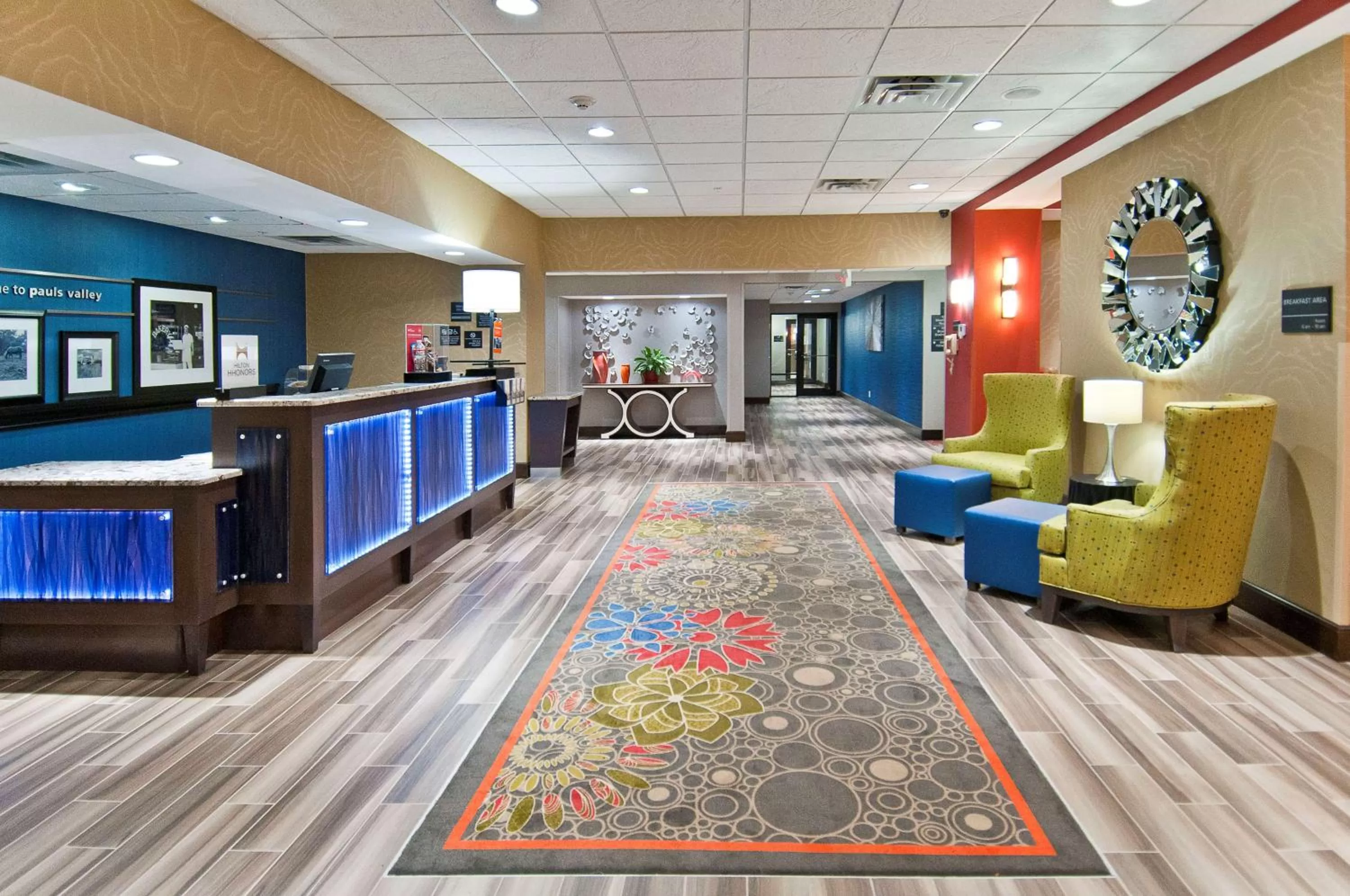 Lobby or reception in Hampton Inn and Suites Pauls Valley