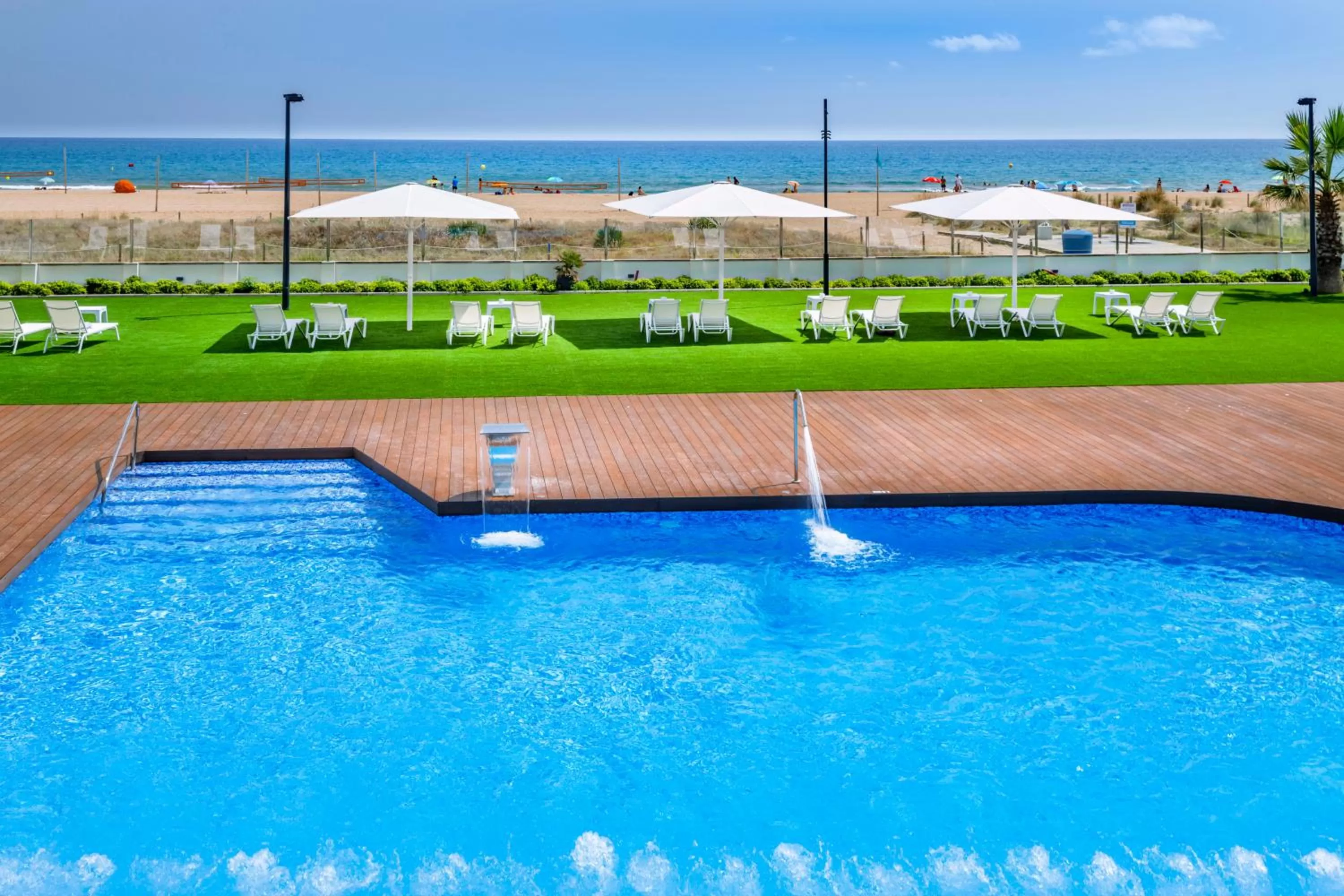 Beach in Hotel Playafels