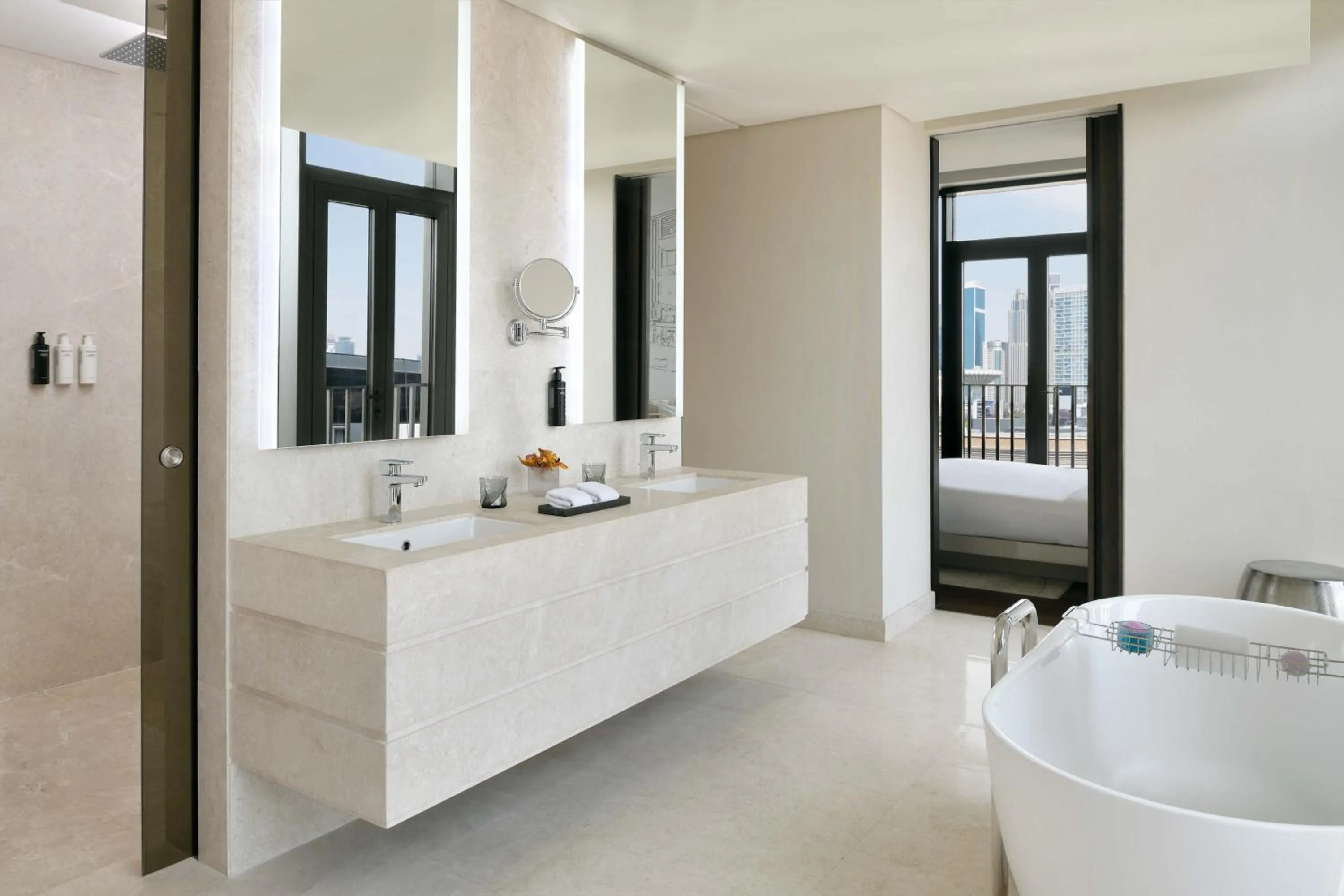 Bathroom in La Ville Hotel & Suites CITY WALK Dubai, Autograph Collection