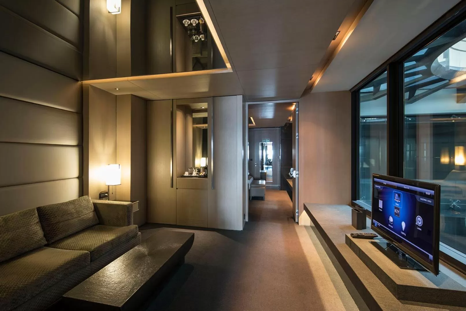 Living room in Key Hotel