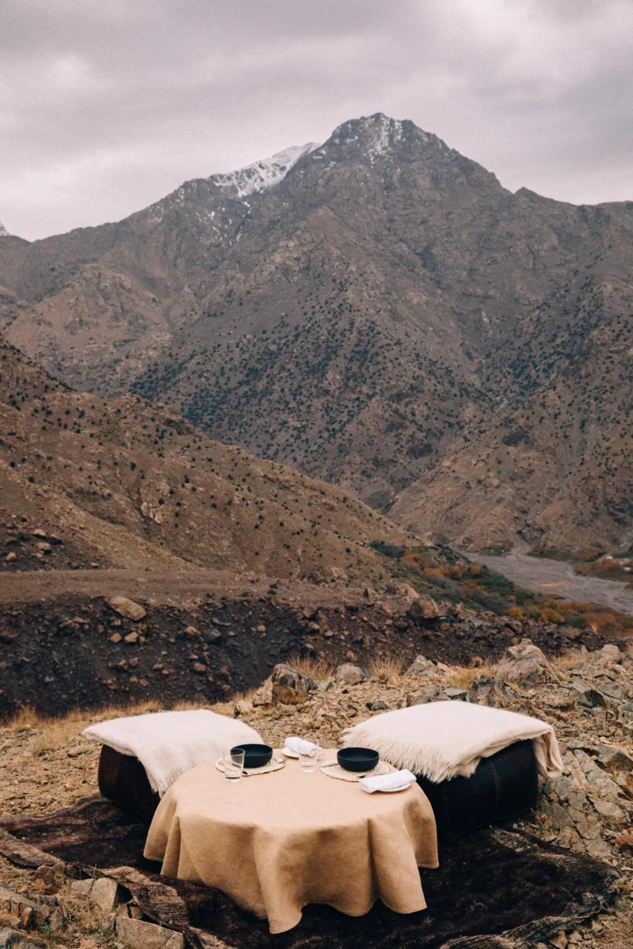 Mountain view in Amanjena Resort