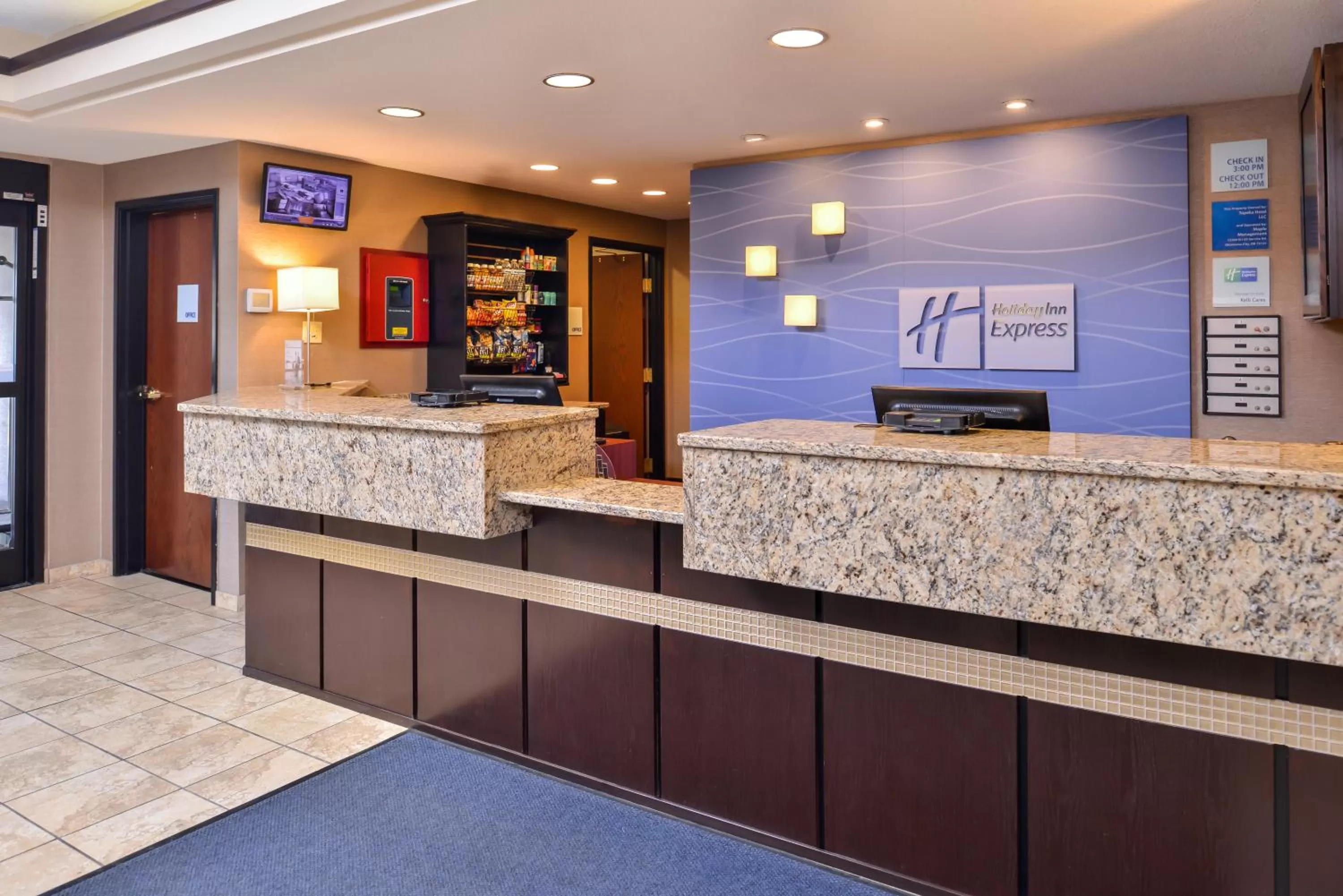 Property building in Holiday Inn Express & Suites Topeka West I-70 Wanamaker by IHG