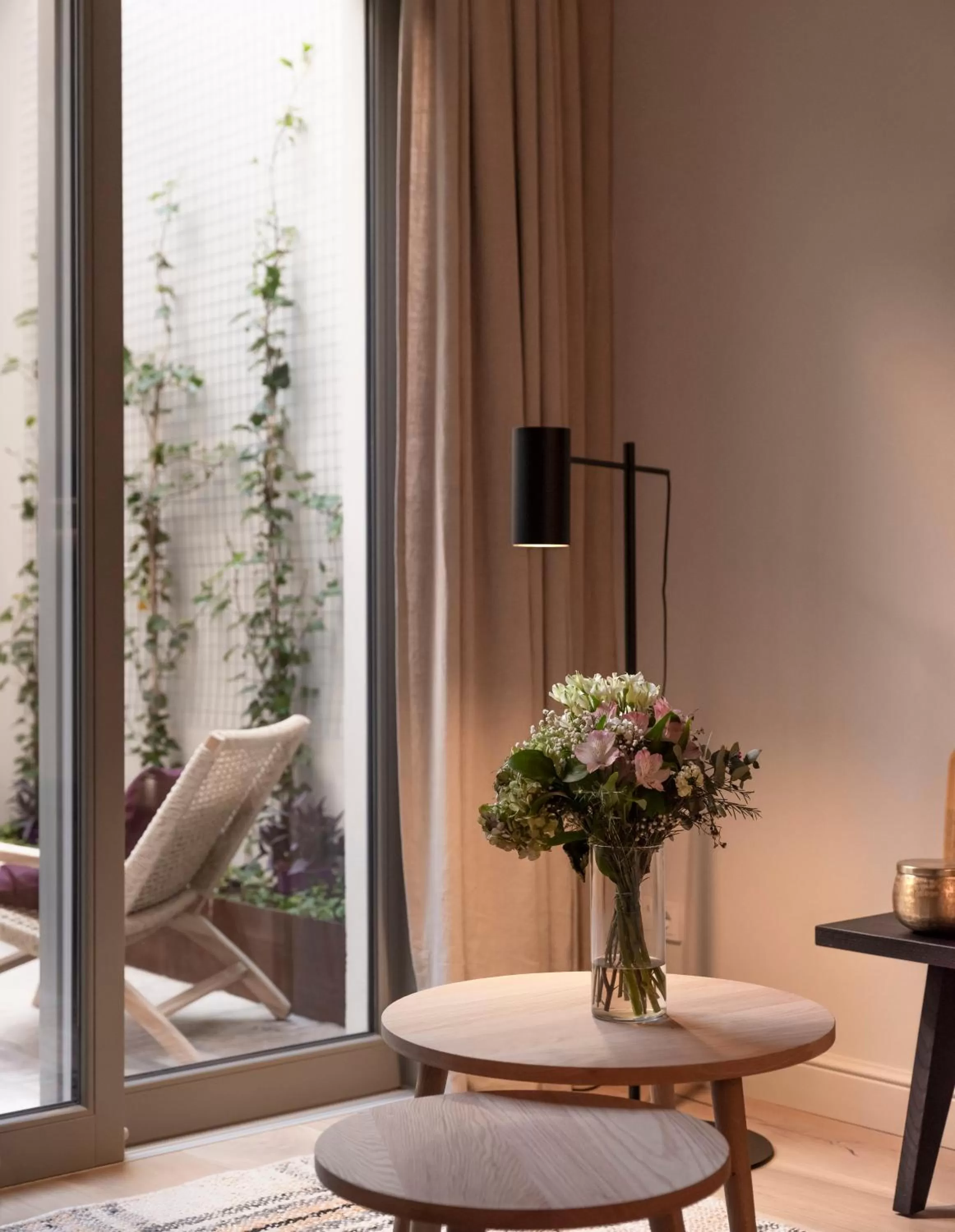 Living room in Can Verí Suites