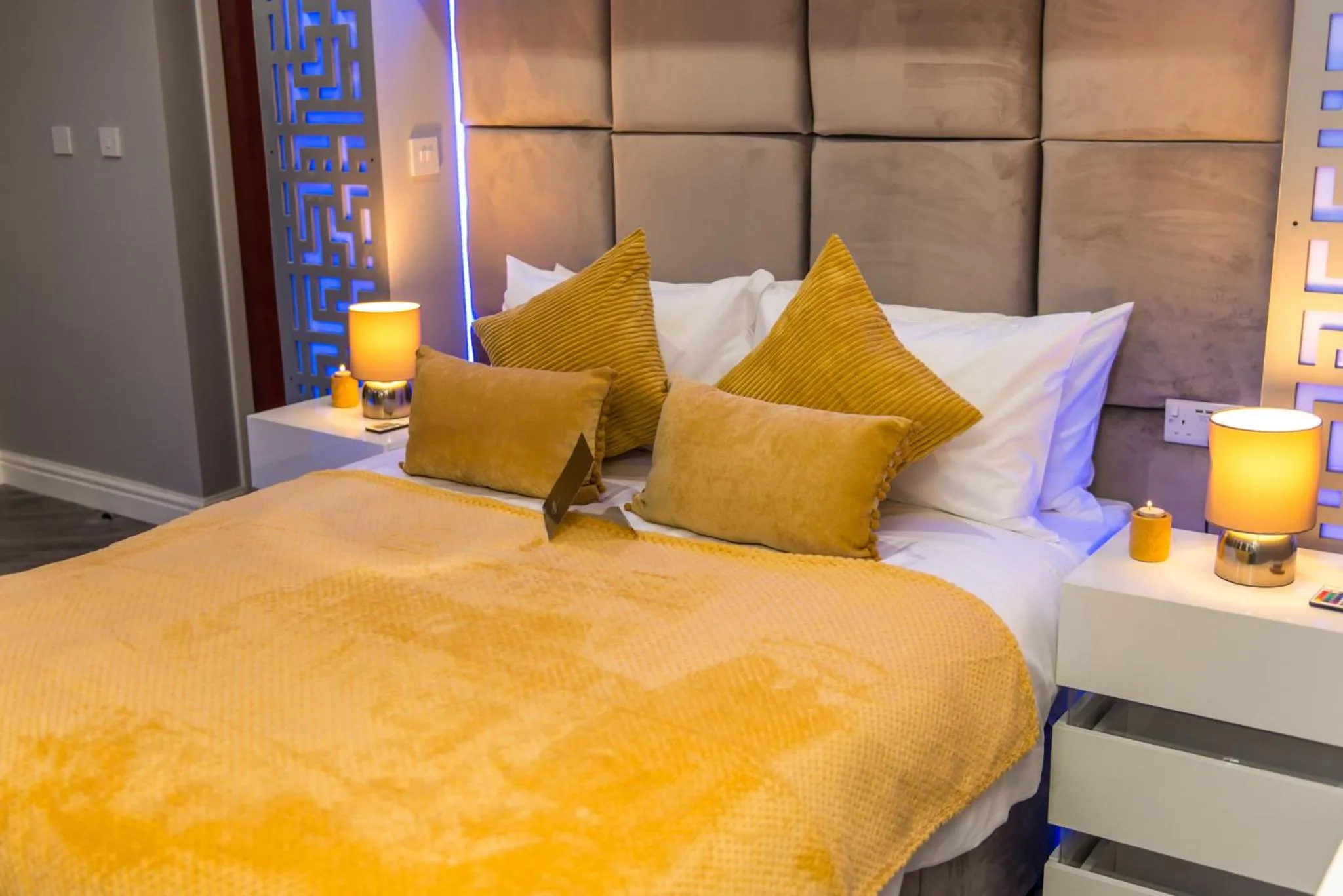 Bed in Meridian Serviced Apartments