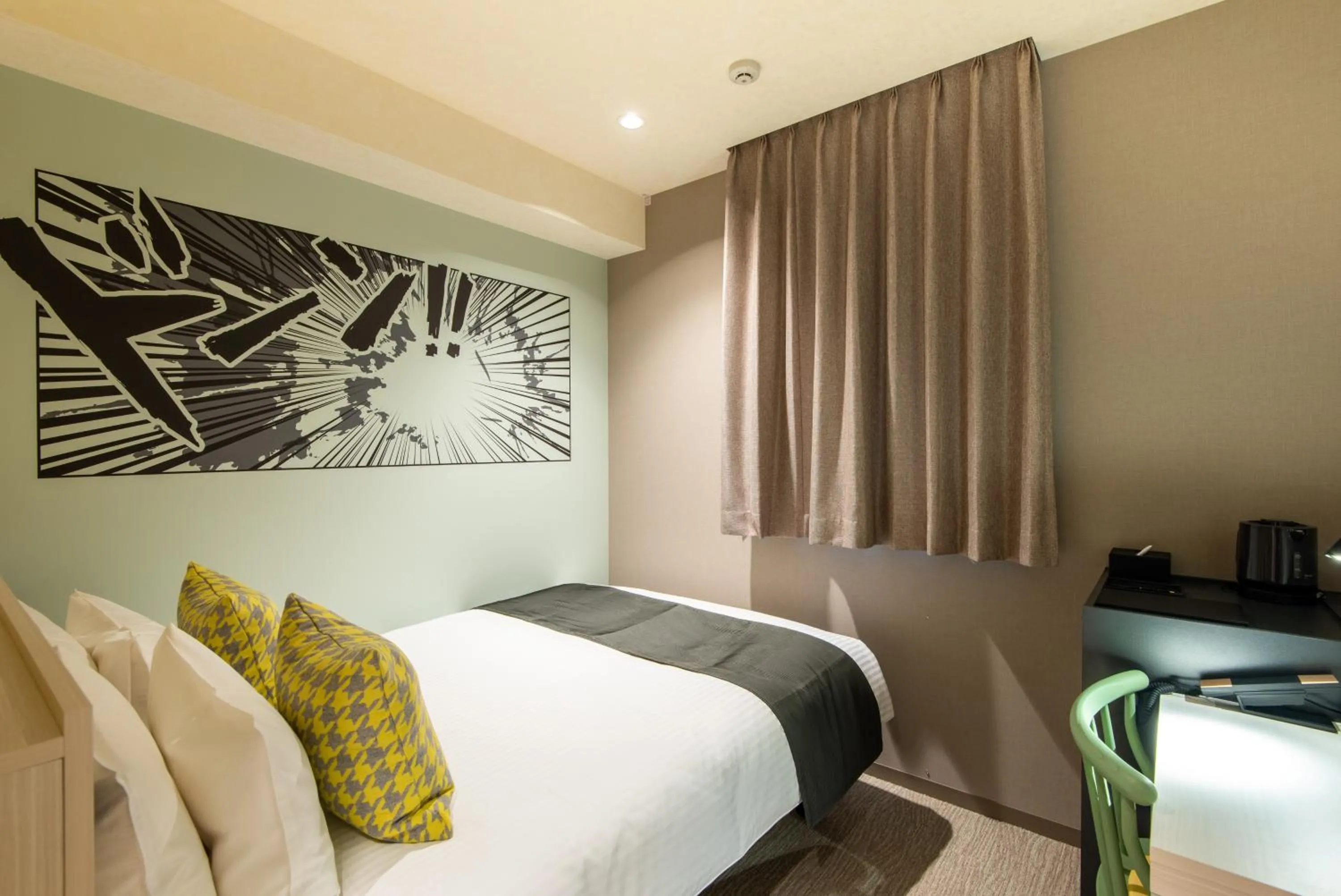 Bed in La'gent Hotel Shinjuku Kabukicho